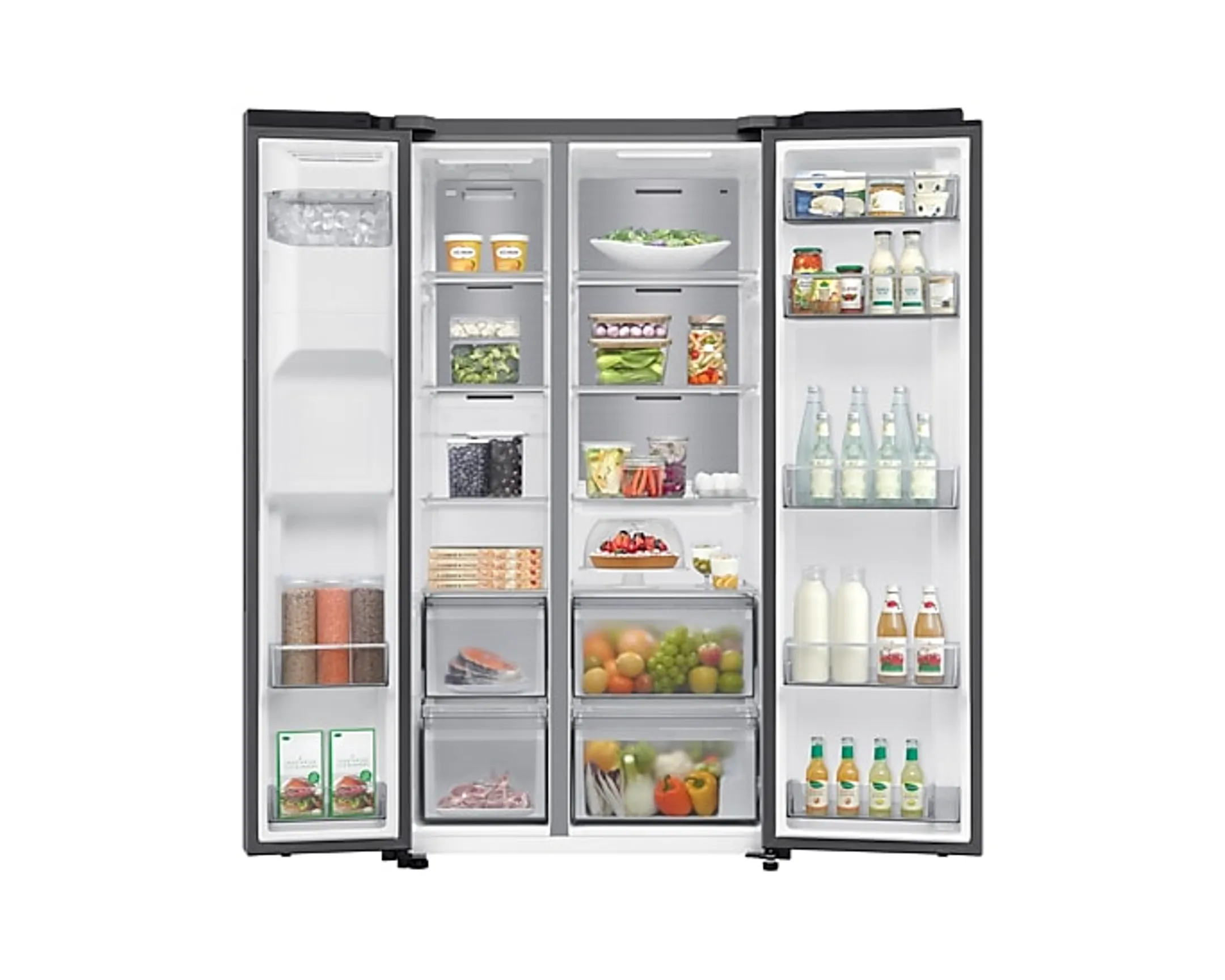 Samsung Amerikaanse koelkast RS70F64KETEF WIFI AI Energy image