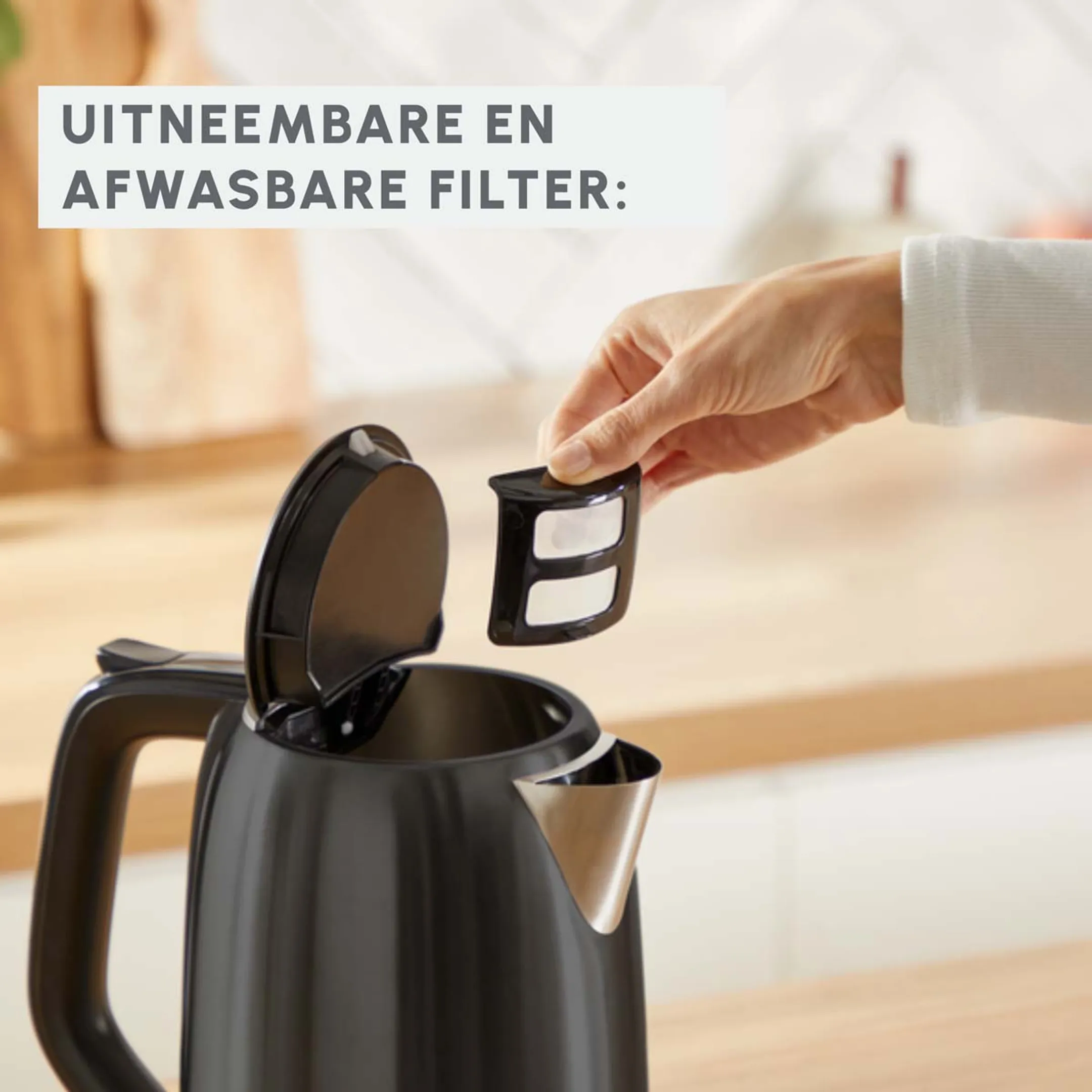 Moulinex Waterkoker Subito BY5S05E0 BLK image