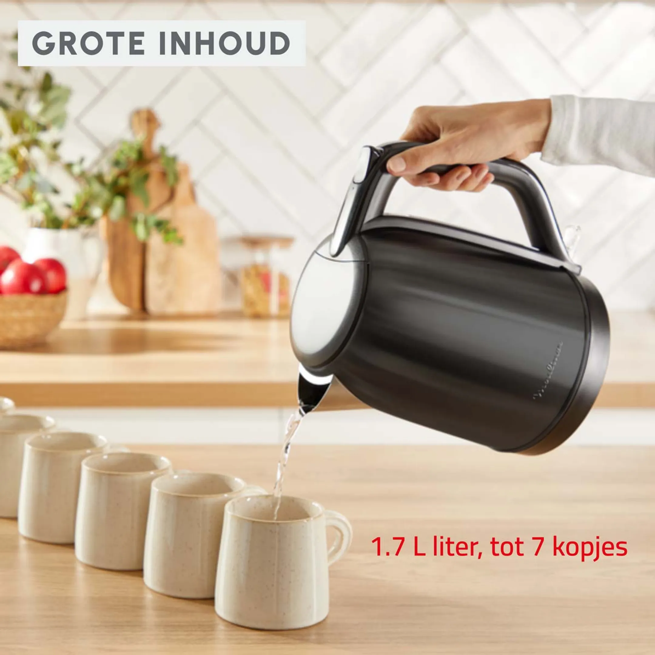 Moulinex Waterkoker Subito BY5S05E0 BLK image