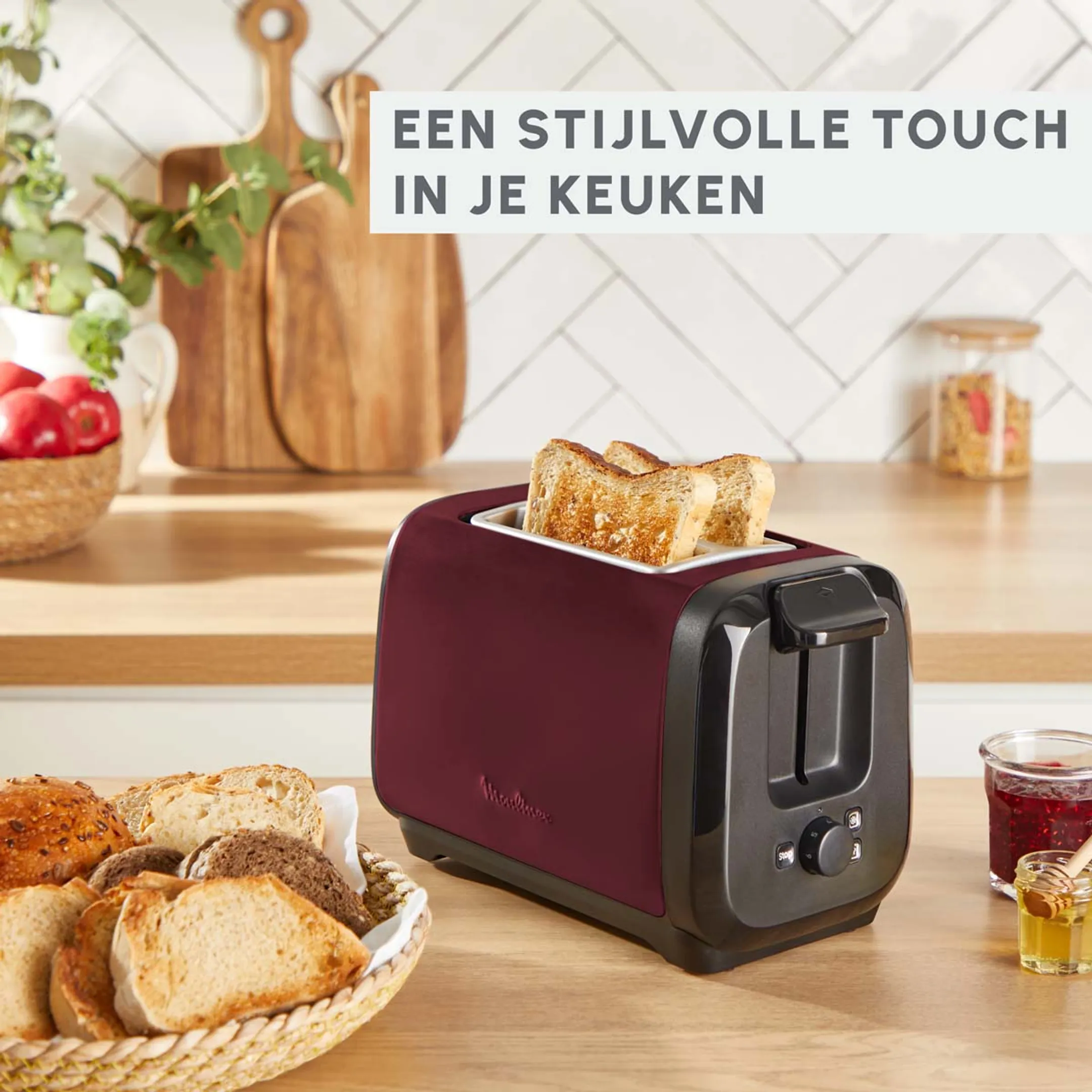 Moulinex Broodrooster Subito LT5S05E0 RED image