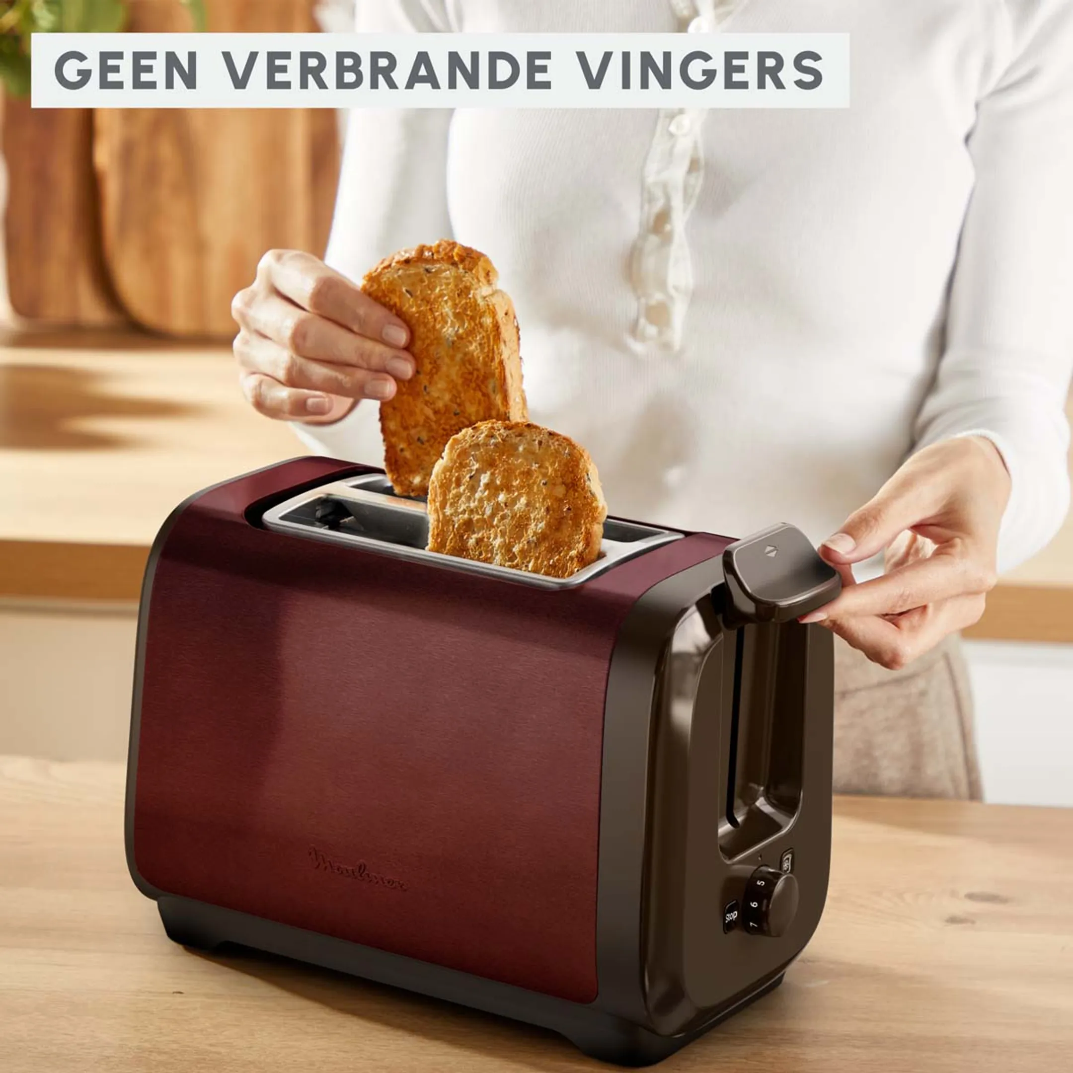 Moulinex Broodrooster Subito LT5S05E0 RED image