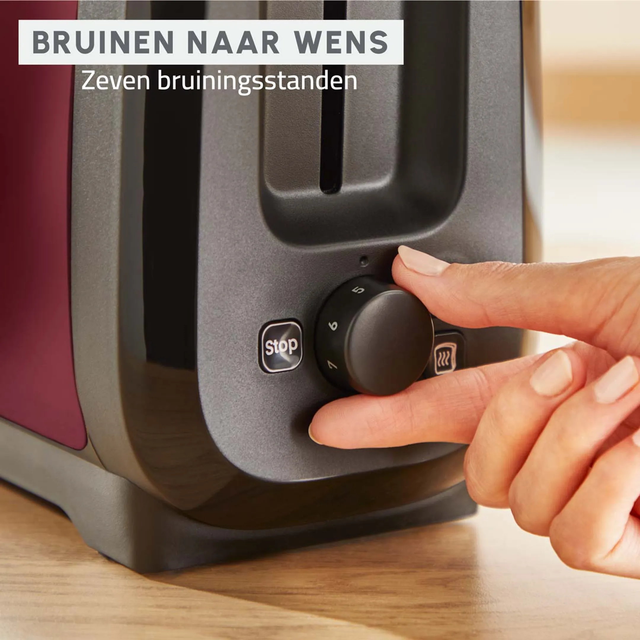 Moulinex Broodrooster Subito LT5S05E0 RED image