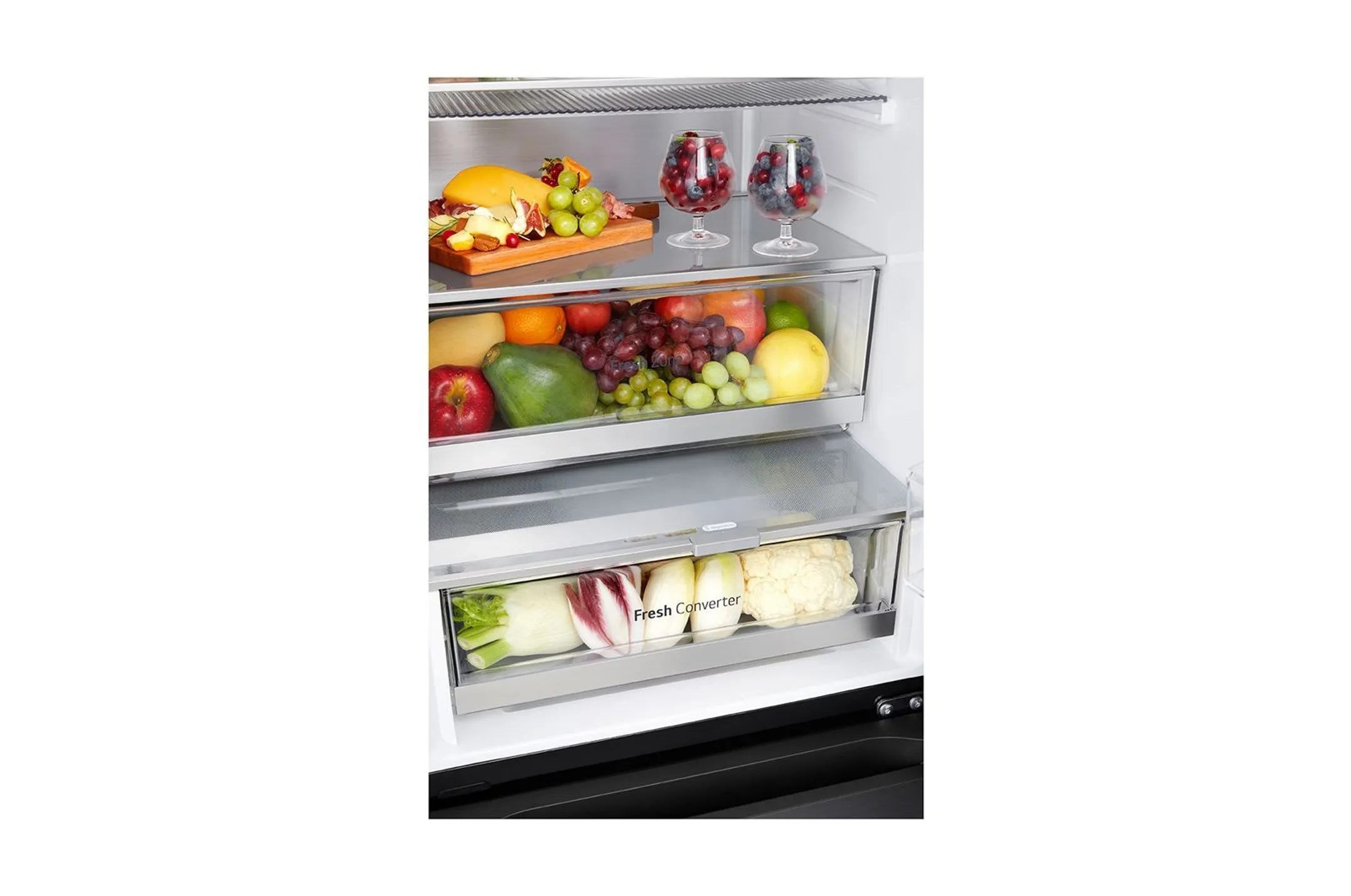 LG Combi frigo congélateur GBG5160CEV InstaView™ DoorCooling+™ image