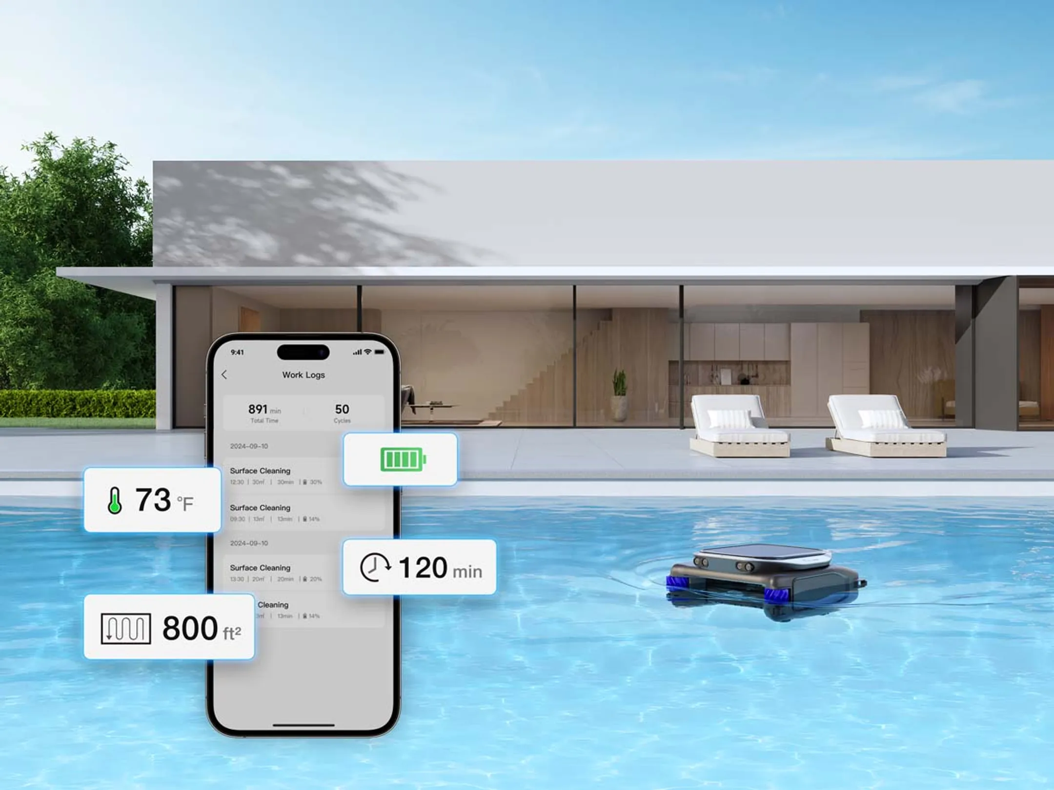 Dreame Robot piscine J1 image