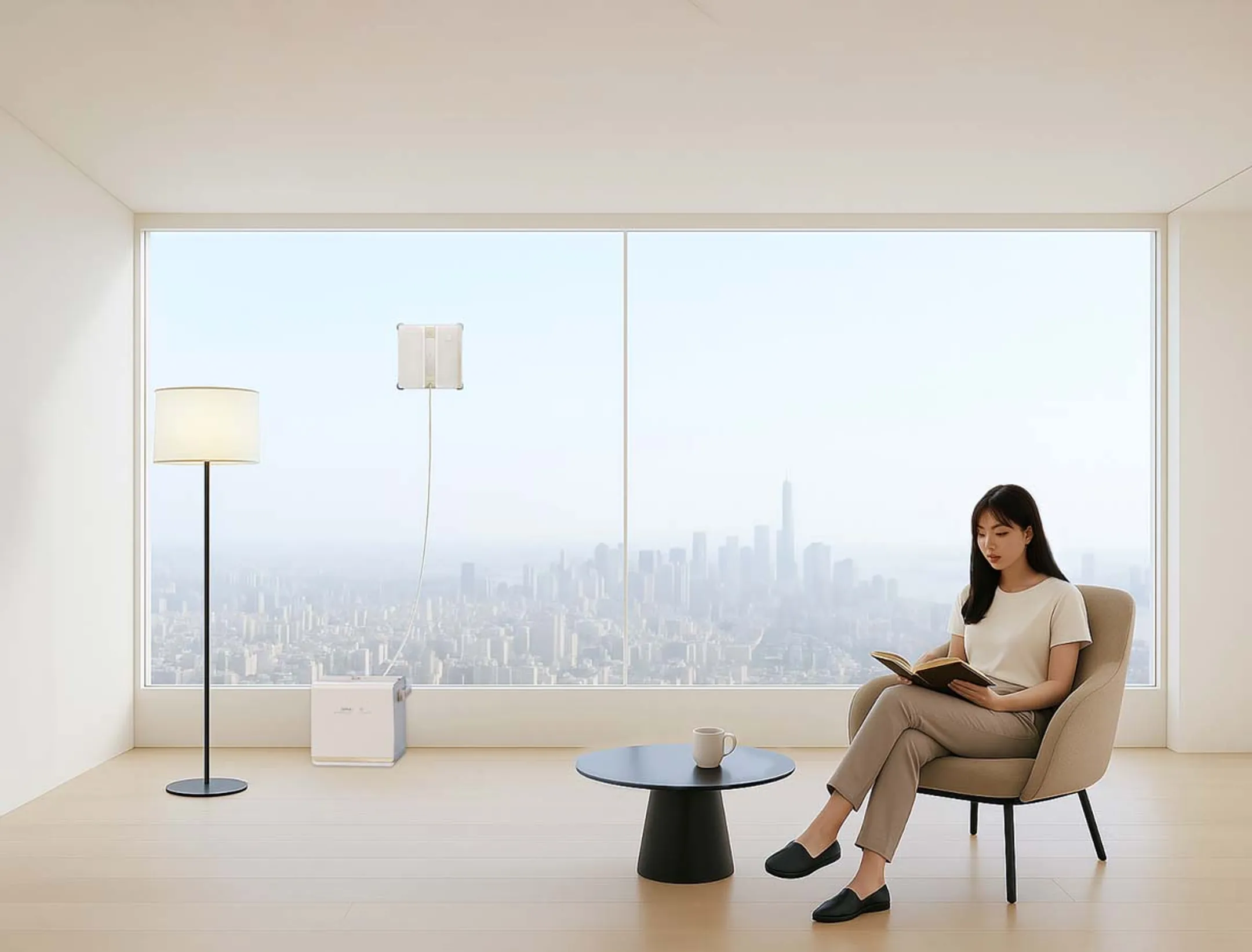 Dreame Robot lave-vitres C1 Station image