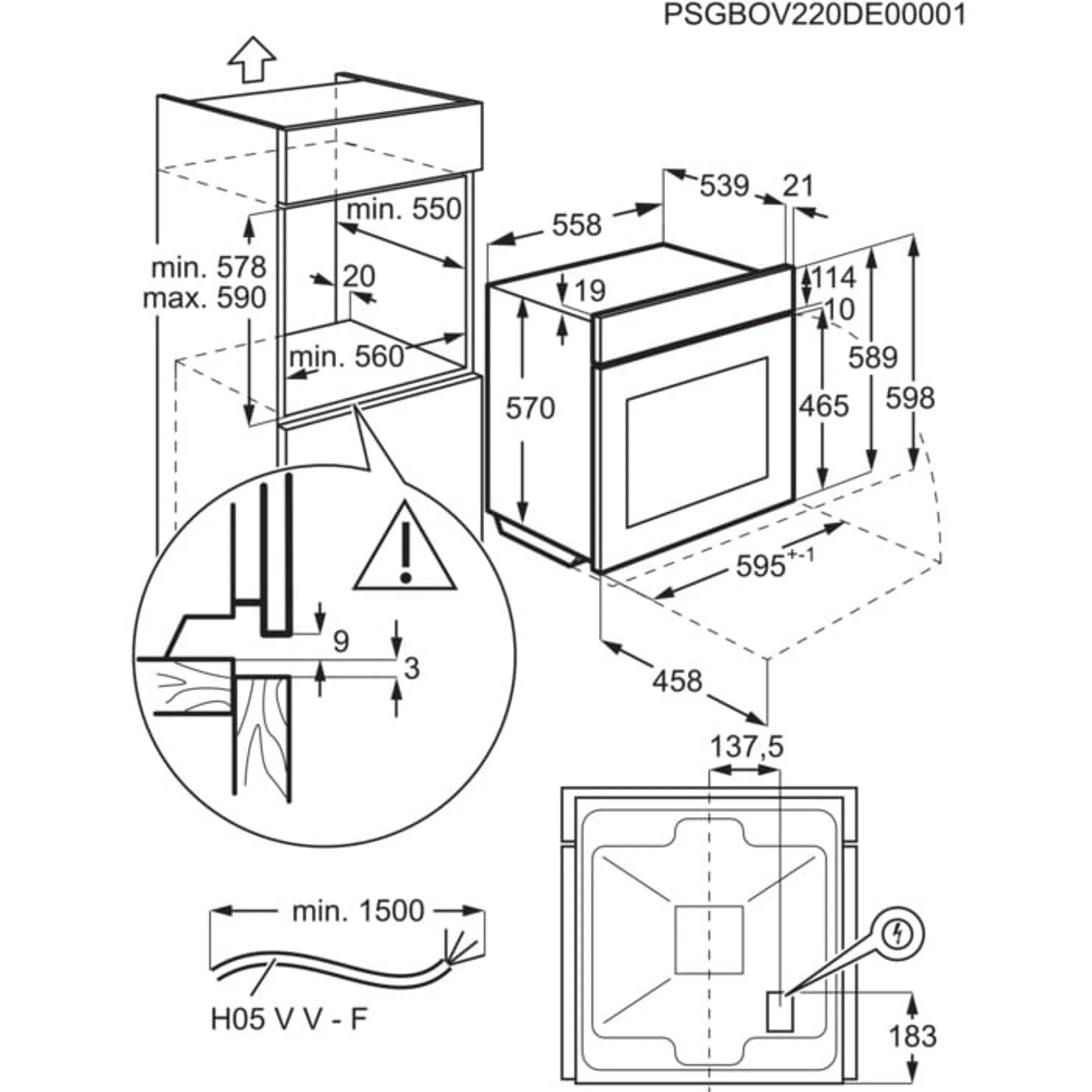 AEG Four encastrable OU5AB20CK SurroundCook  image