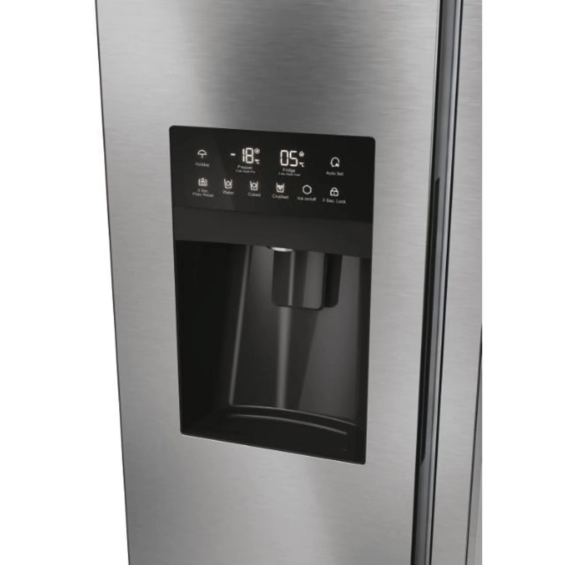 Haier Frigo américain HSR5918DIMP Distributeur image