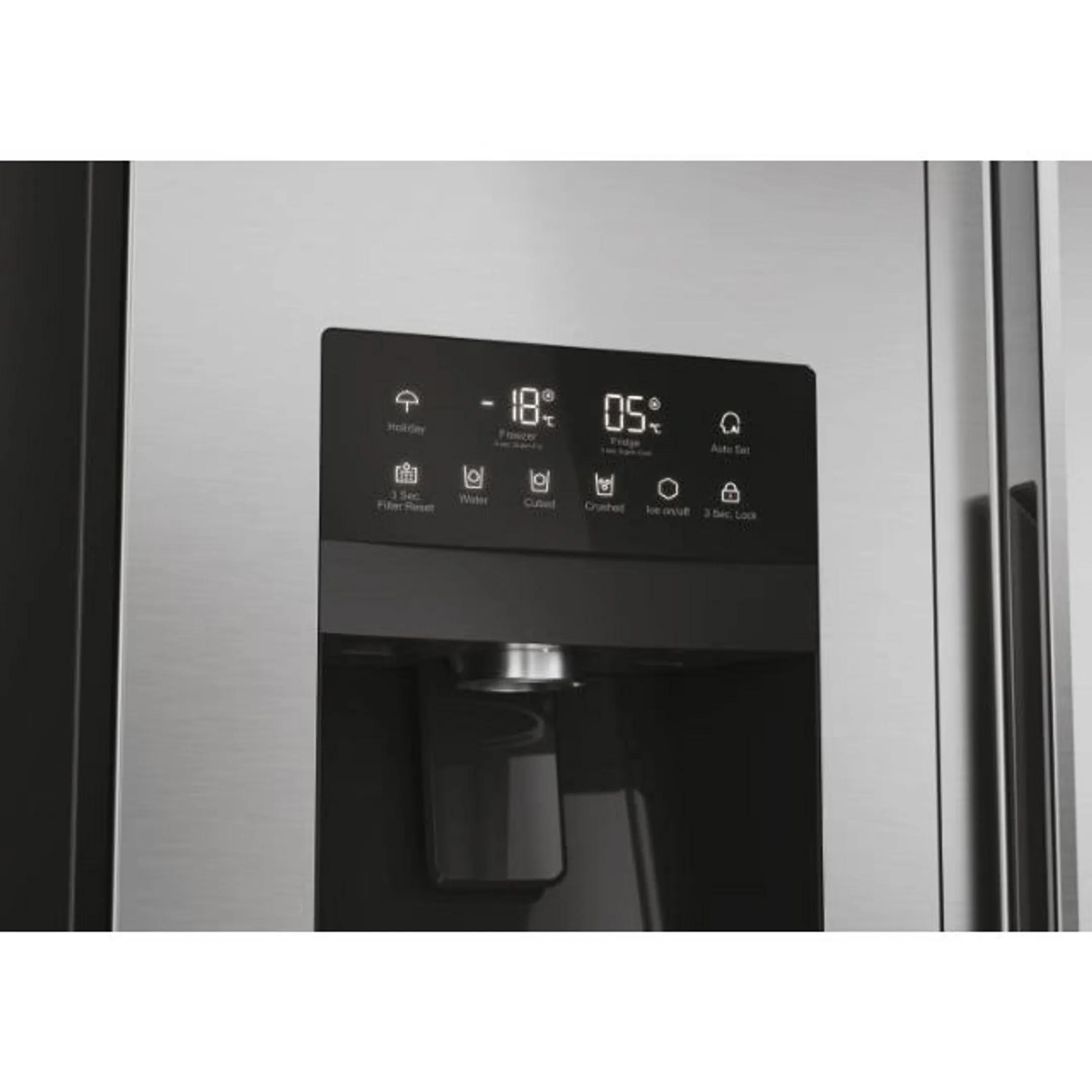 Haier Frigo américain HSR5918DIMP Distributeur image