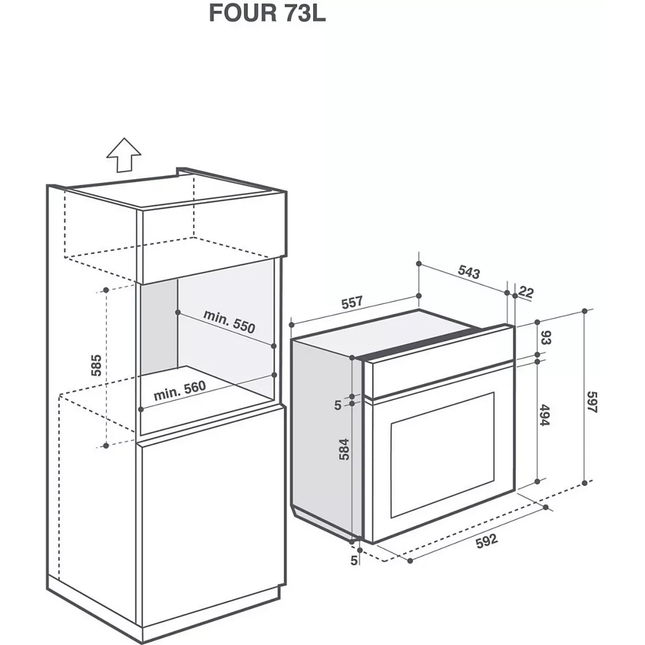 DE DIETRICH Inbouw oven DOP4556H image