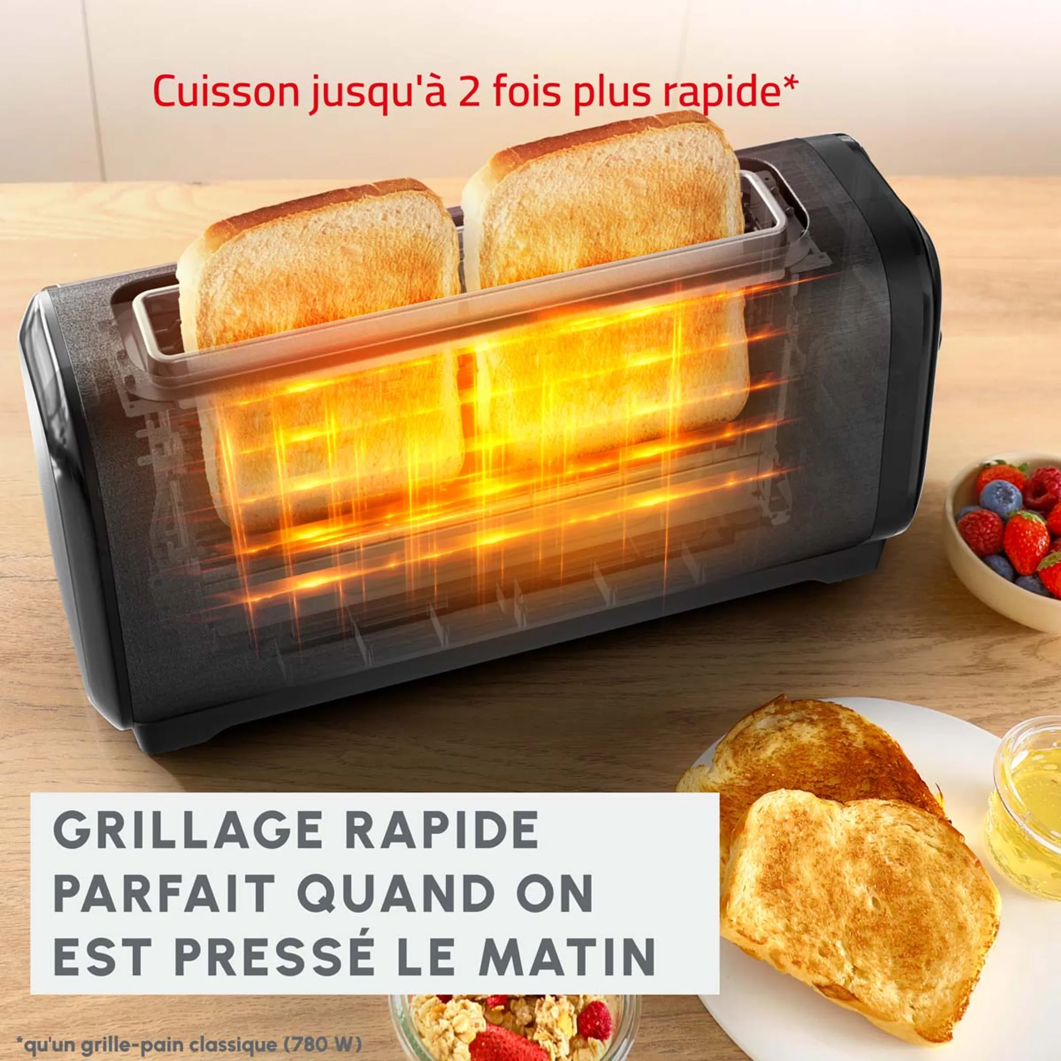 Moulinex Grille-pain Subito LS5S08E0 image