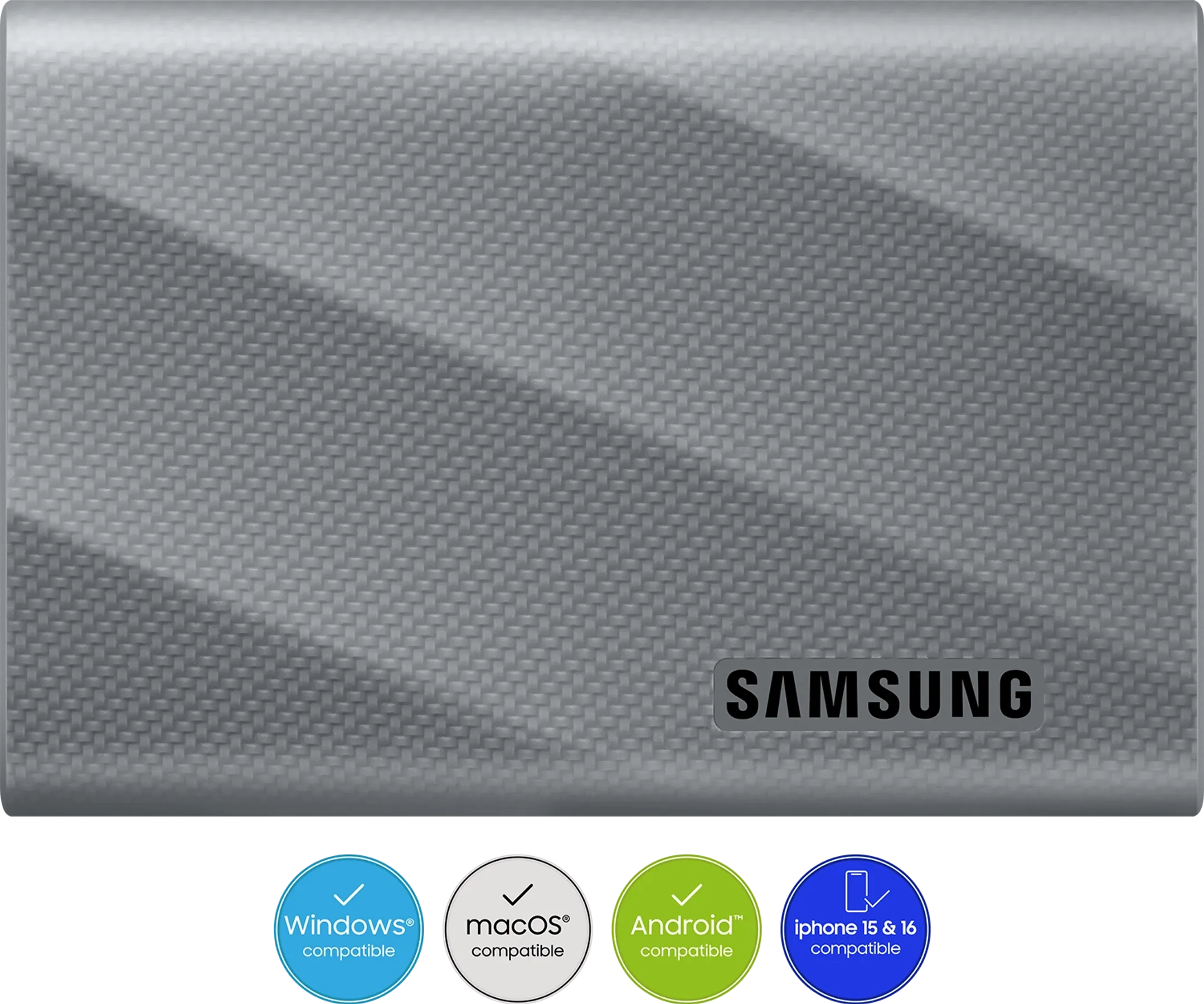 Samsung Portable SSD T9 Gris - 4 To image