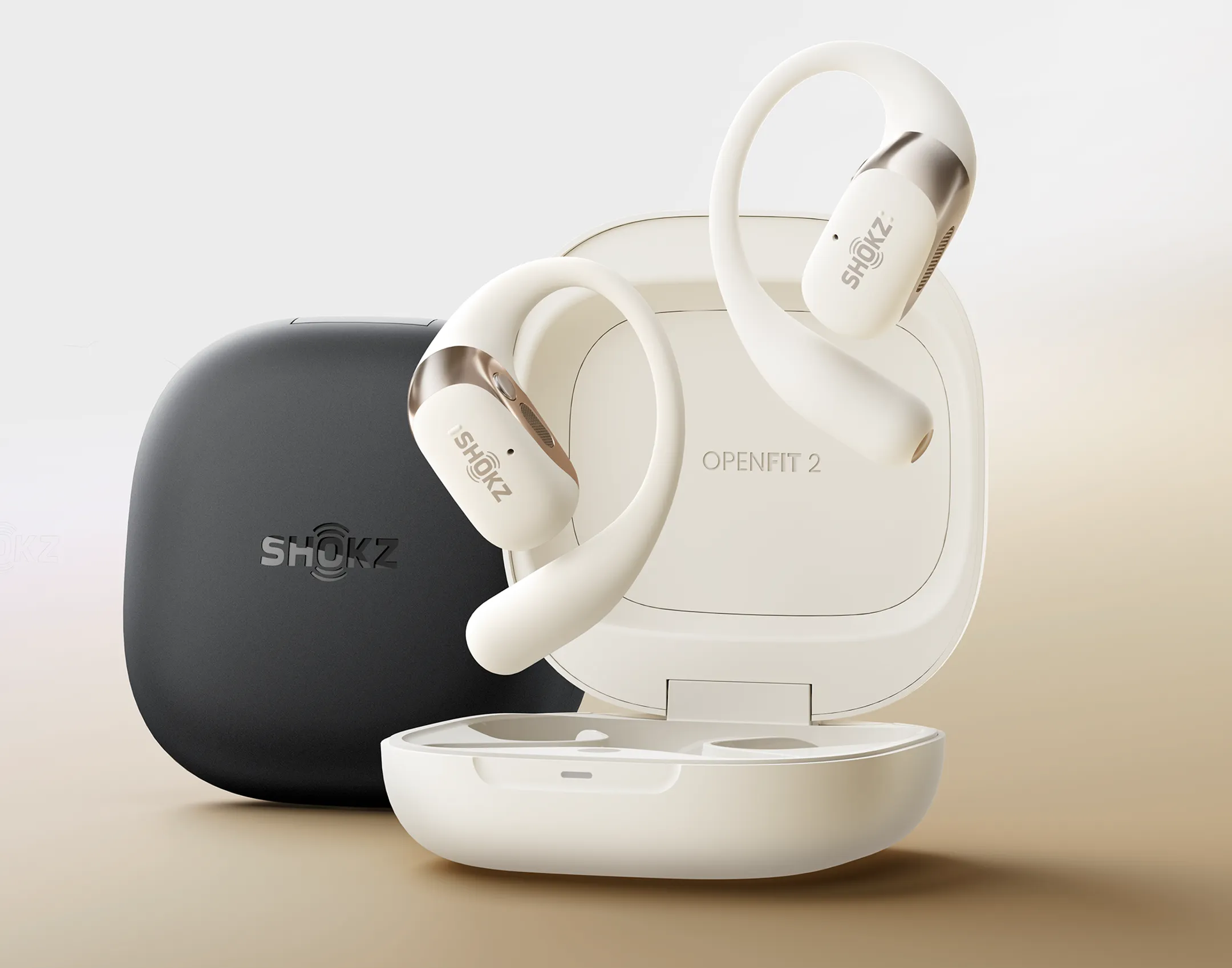 Shokz OpenFit 2 oortjes - Zwart image