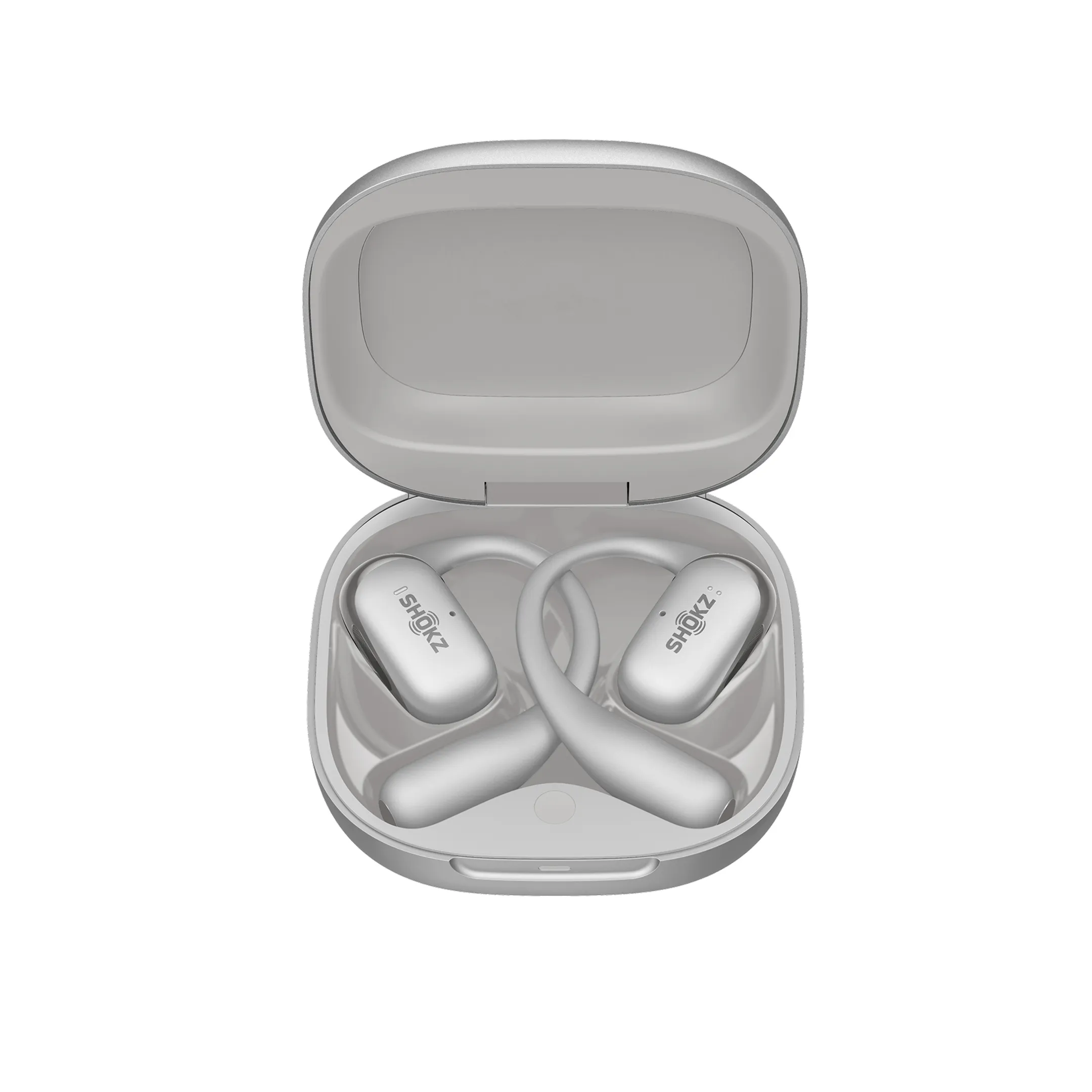 Shokz OpenFit 2+ oortjes - Zilver image