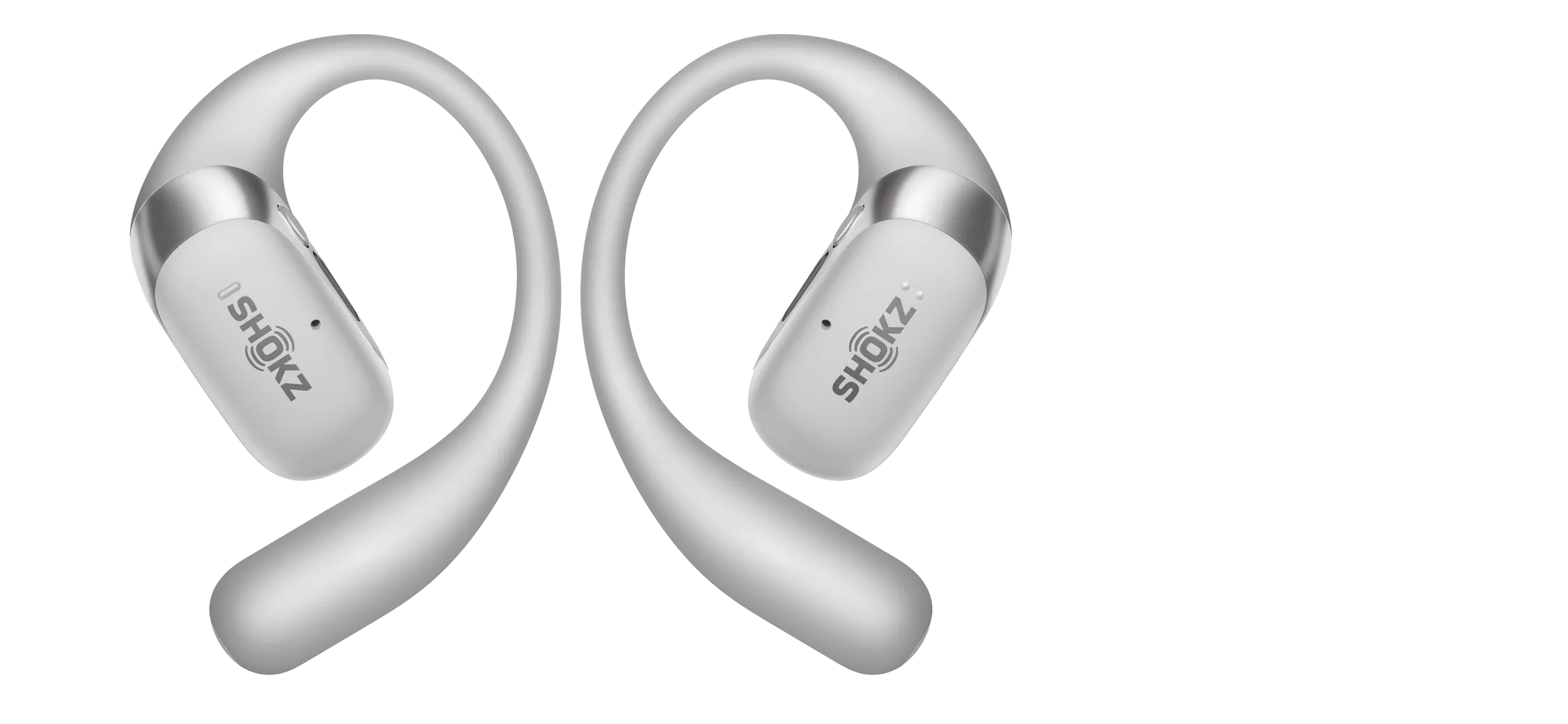 Shokz OpenFit 2+ oortjes - Zilver image
