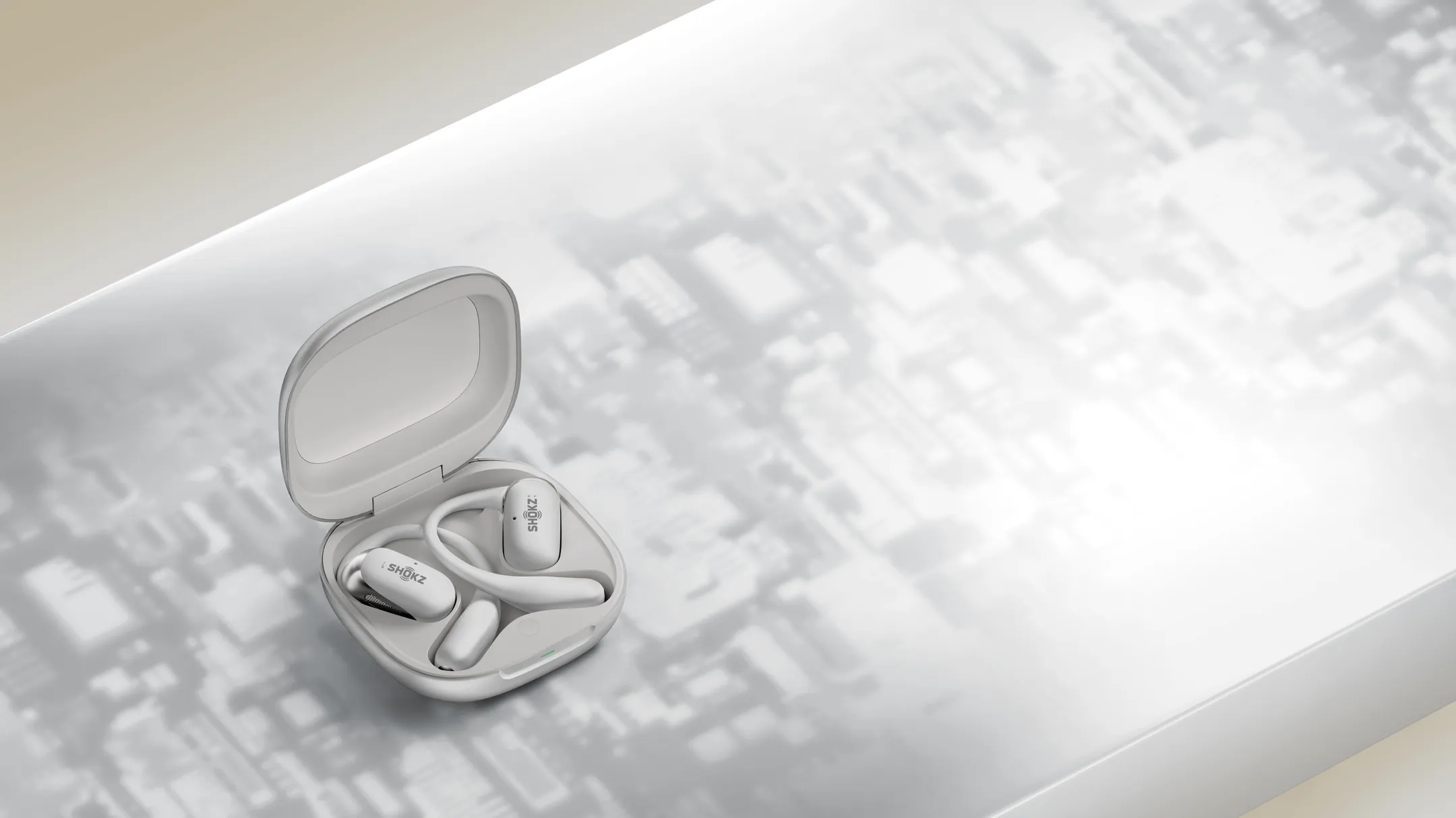 Shokz OpenFit 2+ oortjes - Zilver image