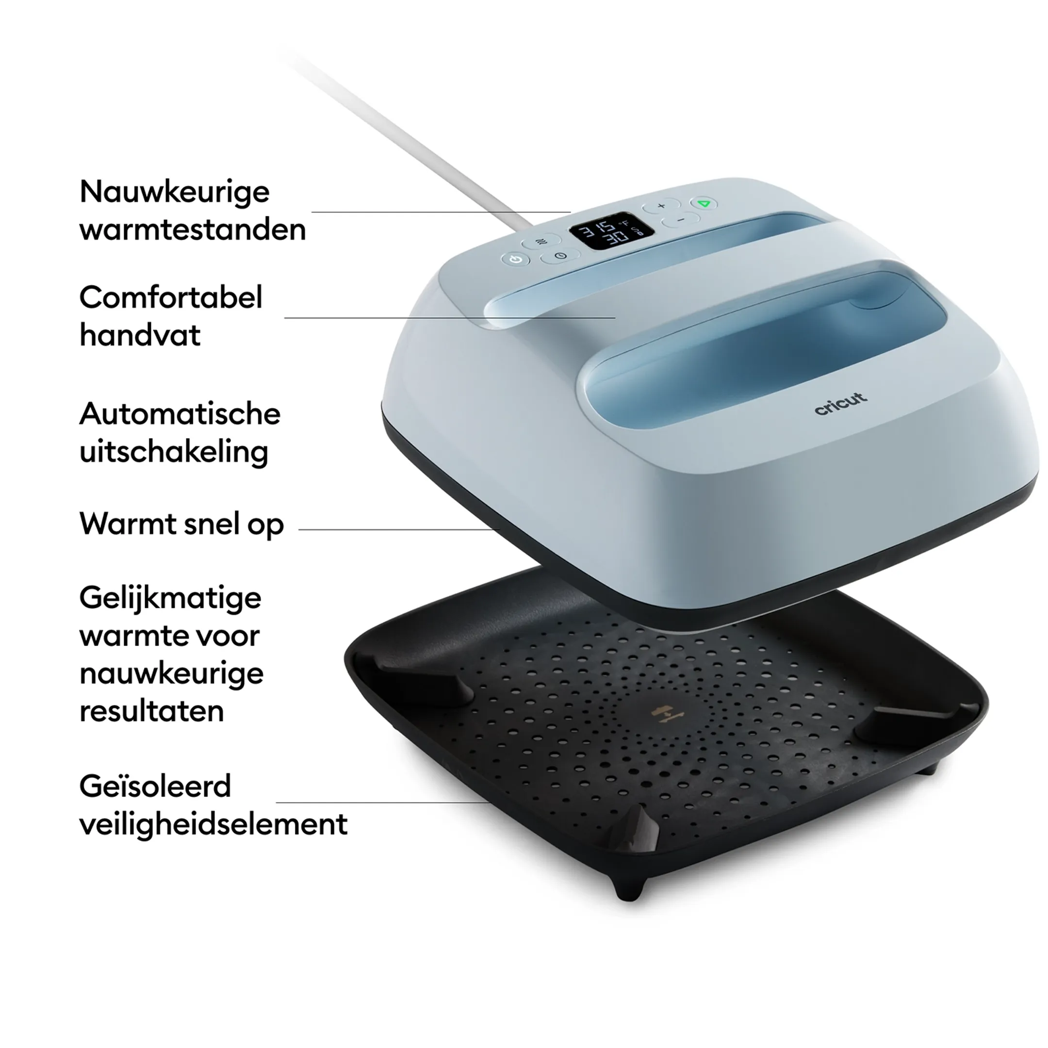 Cricut EasyPress 3 - 23 x 23 cm image