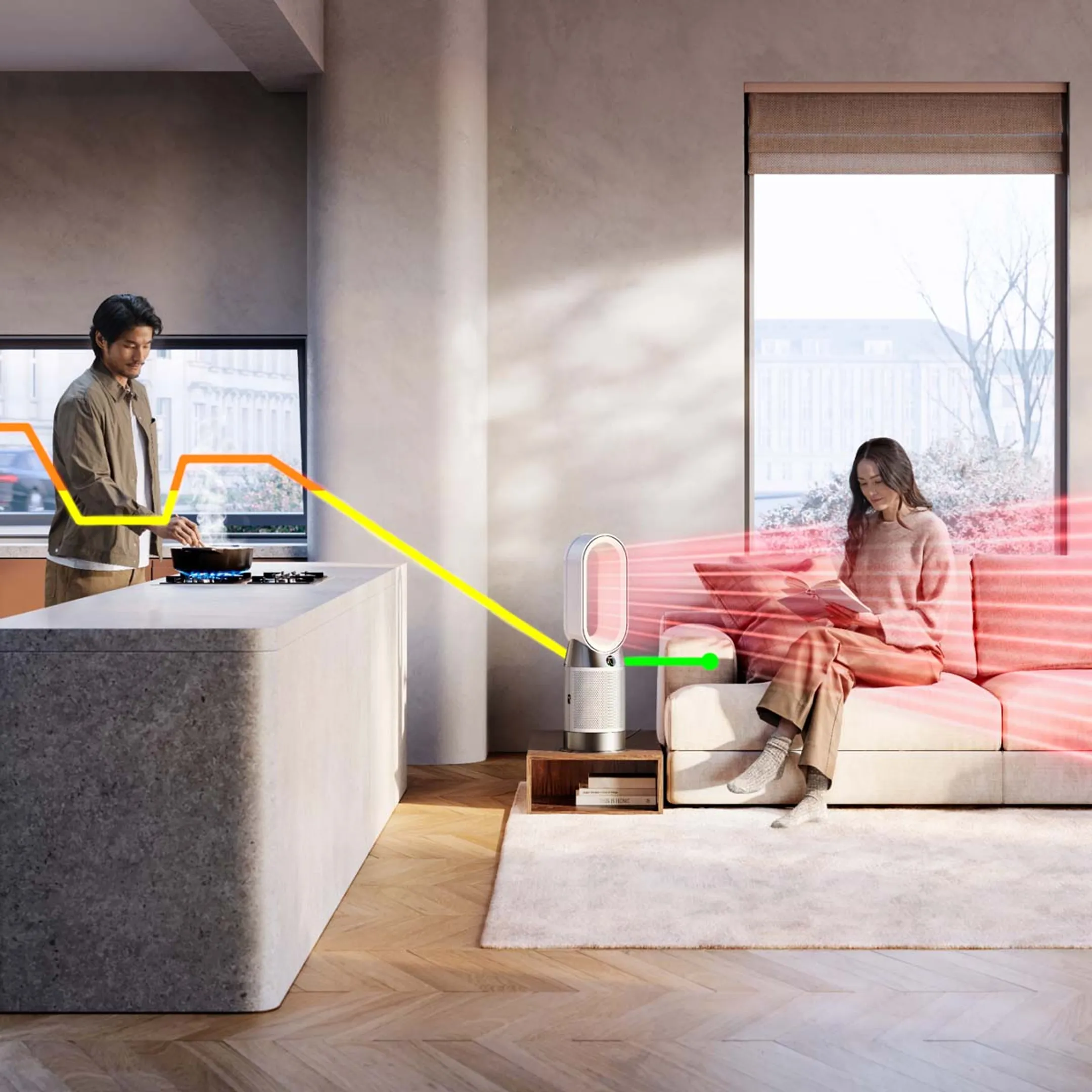 Dyson Luchtreiniger Hot+Cool HP1 image