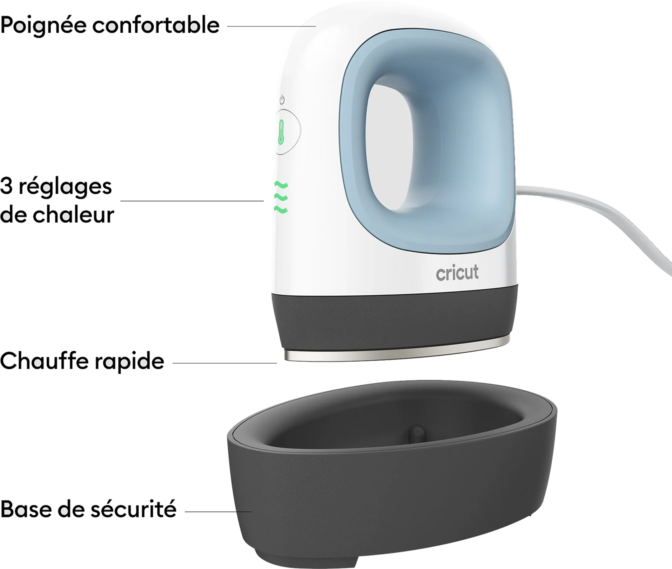 Cricut EasyPress Mini Zen Blue image