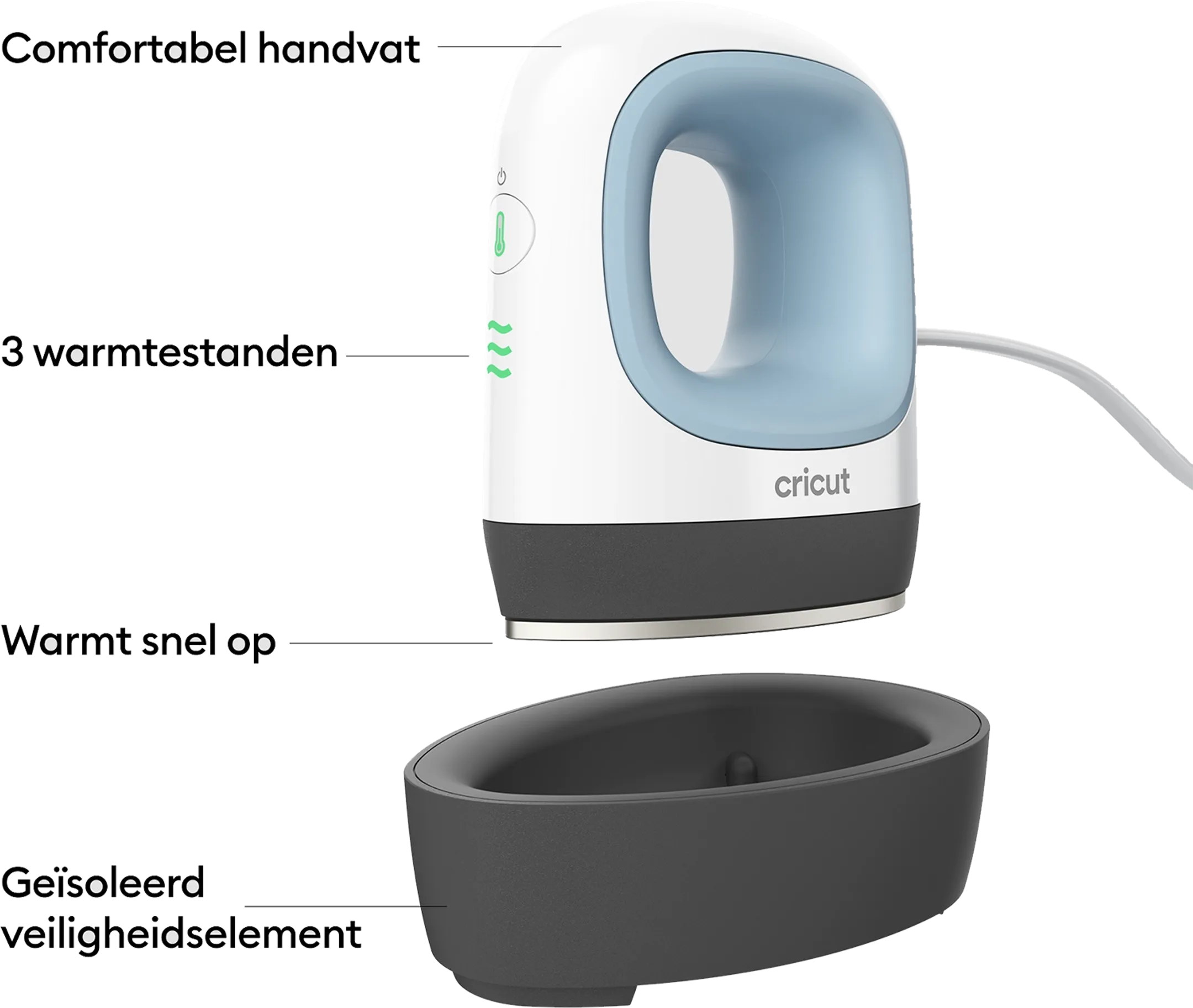 Cricut EasyPress Mini Zen Blue image