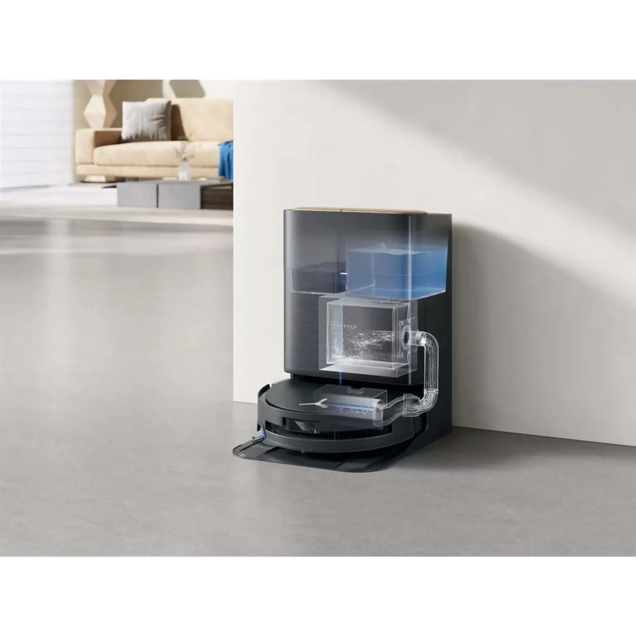 Ecovacs Aspirateur robot 2en1 DEEBOT X9 PRO OMNI image