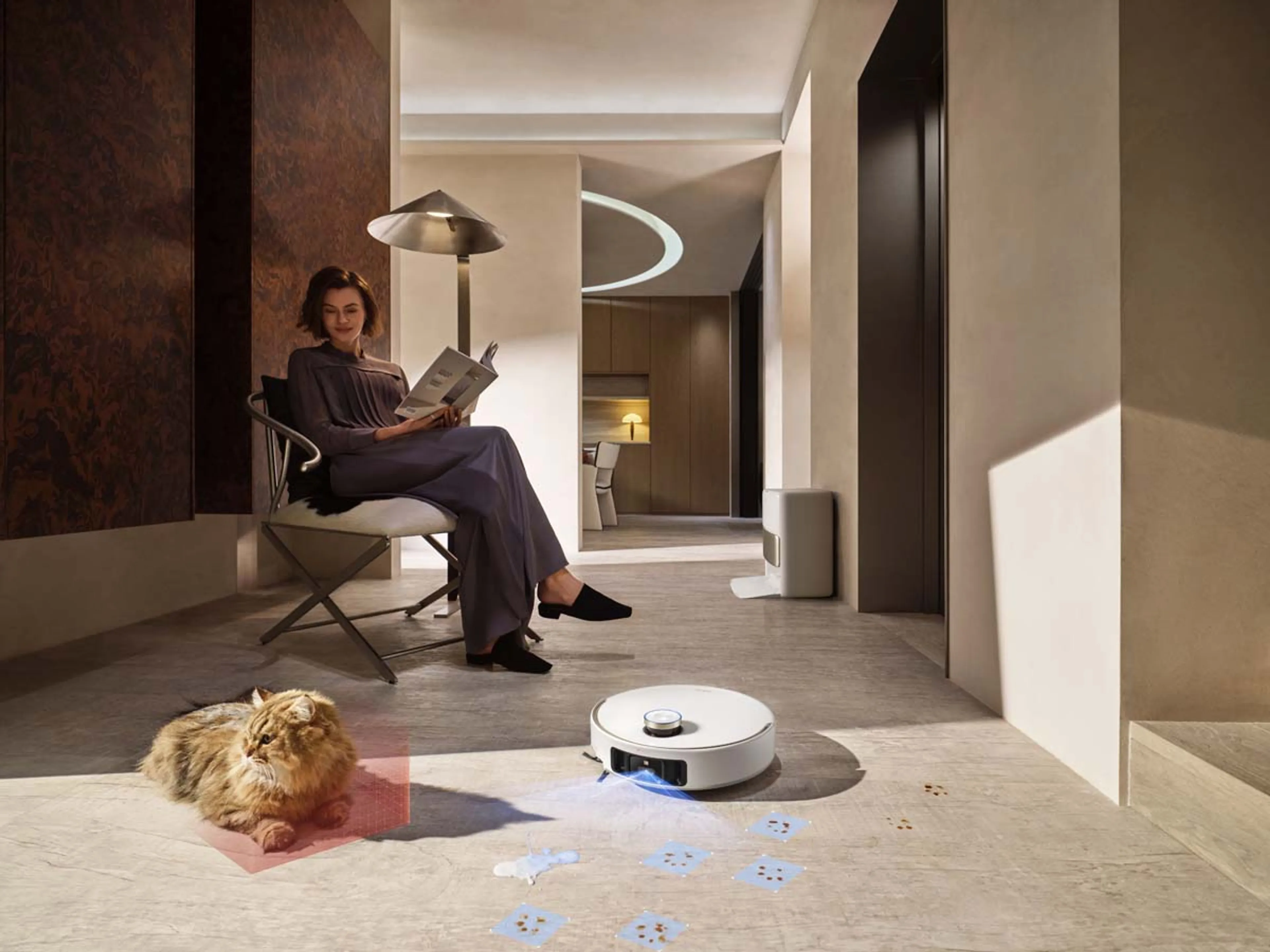 MOVA Aspirateur robot 2en1 V50 Ultra Complete White image