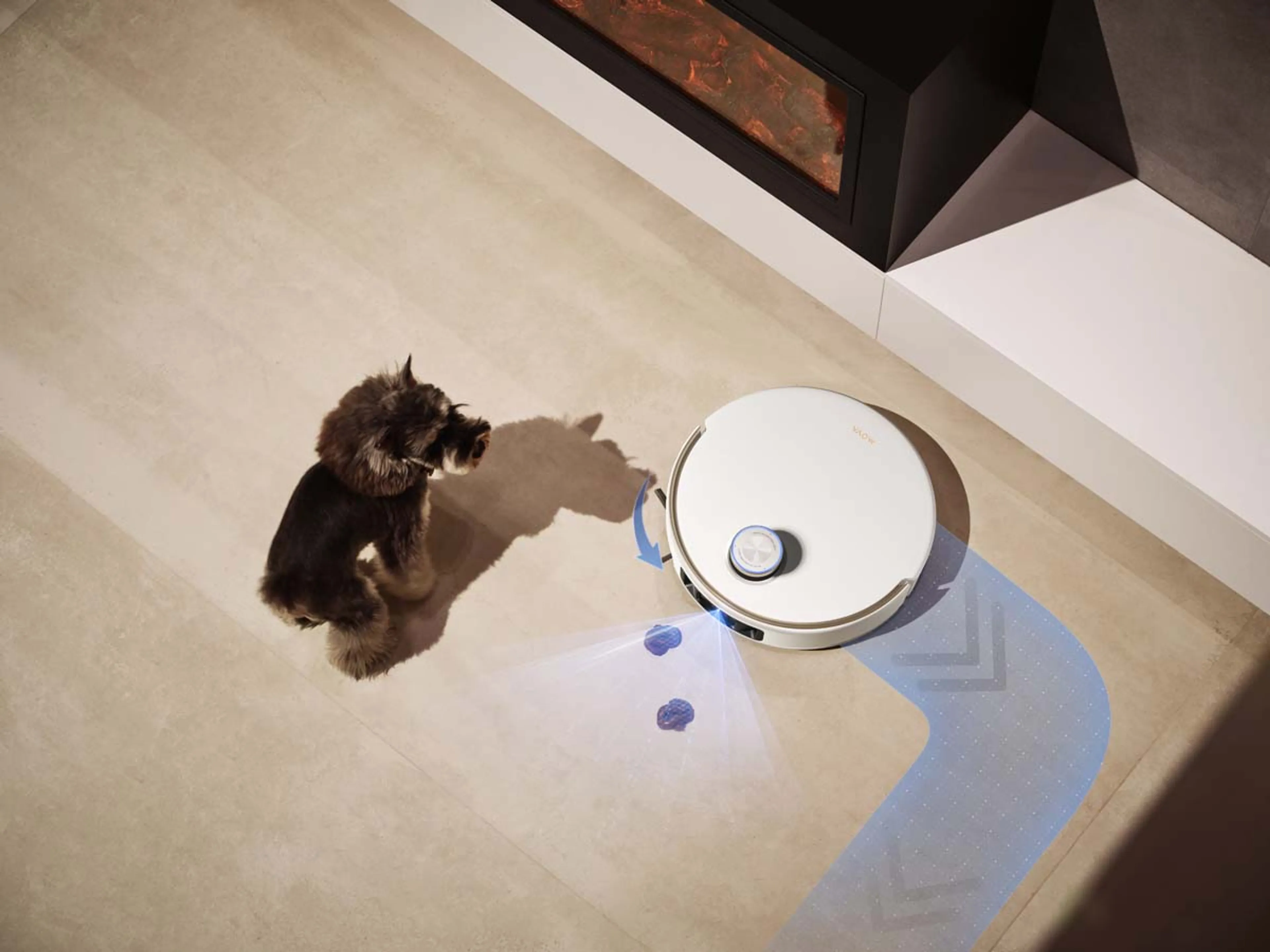 MOVA Aspirateur robot 2en1 V50 Ultra Complete White image