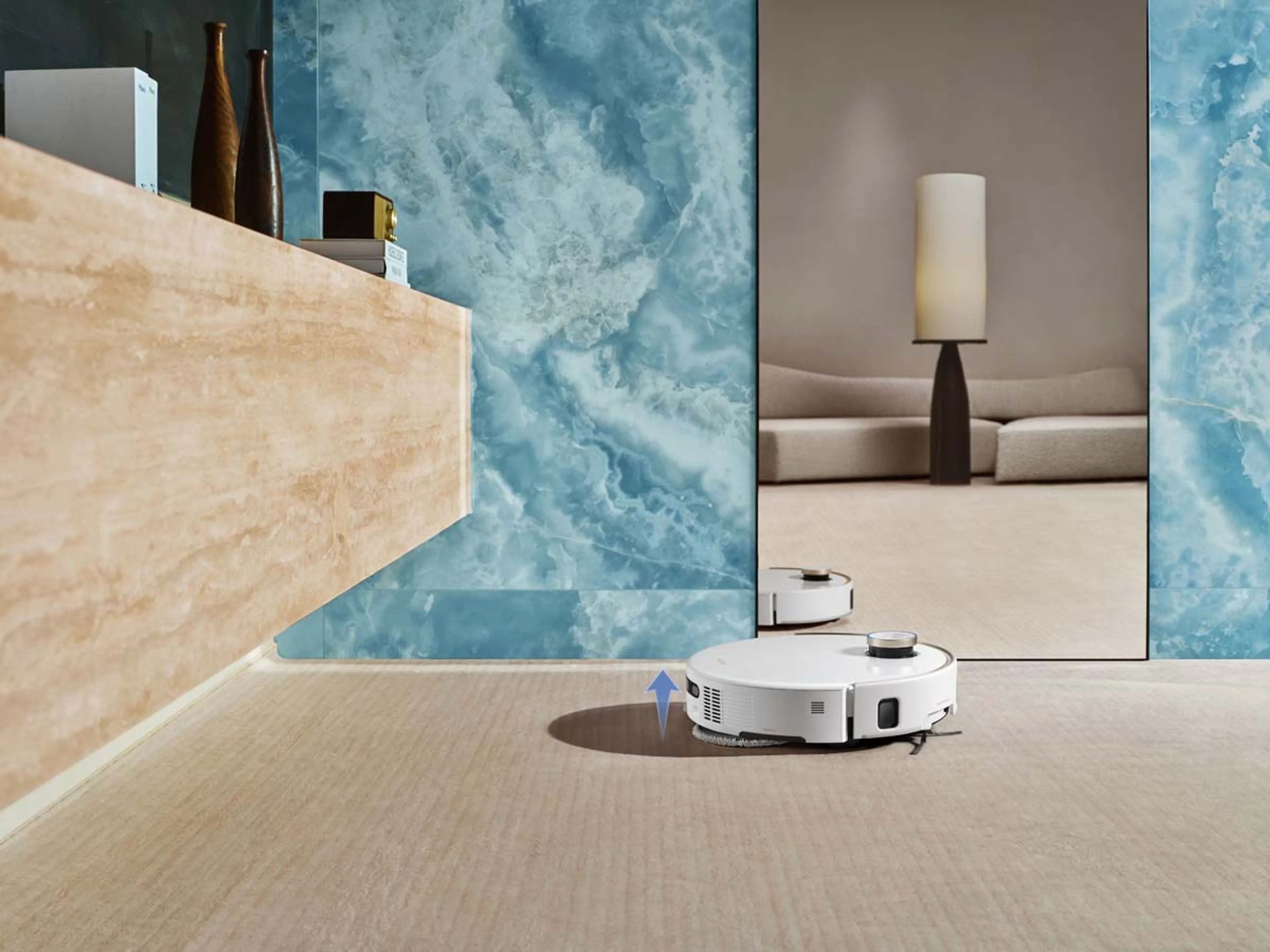 MOVA Aspirateur robot 2en1 V50 Ultra Complete White image