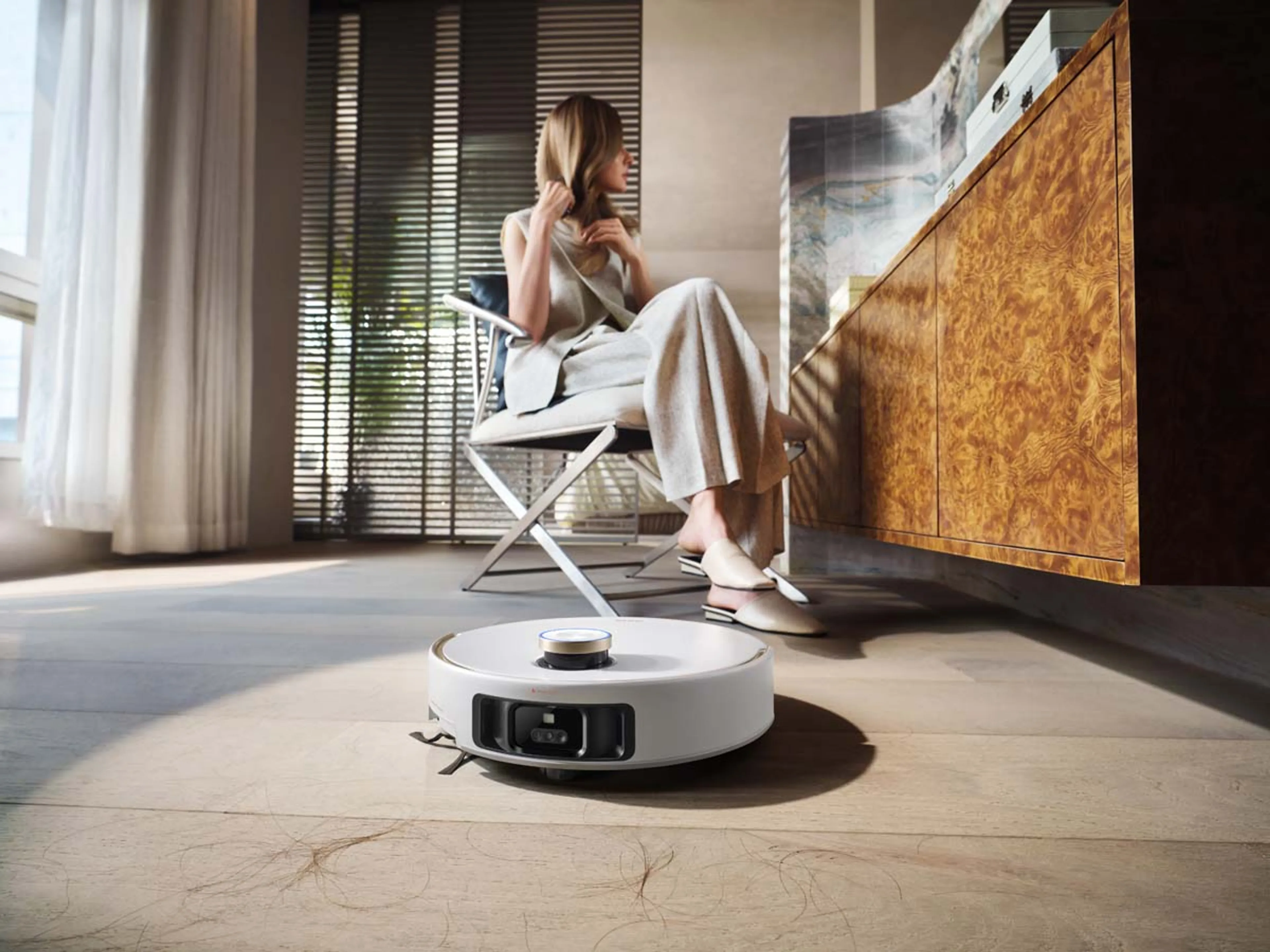 MOVA Aspirateur robot 2en1 V50 Ultra Complete White image