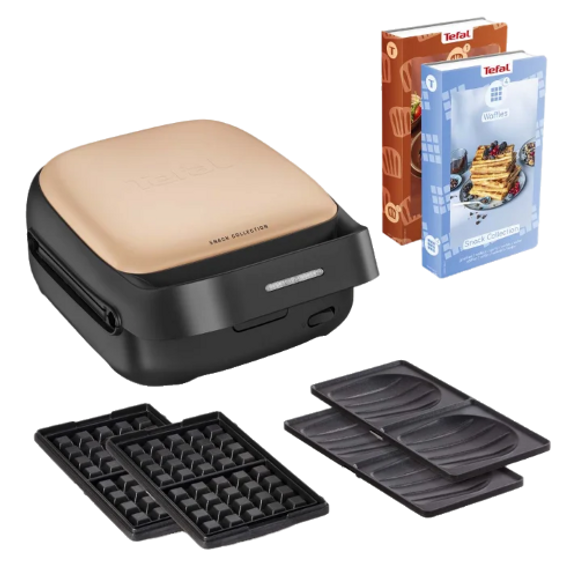 Gaufrier 2-en-1 Snack Collection SW863JF0