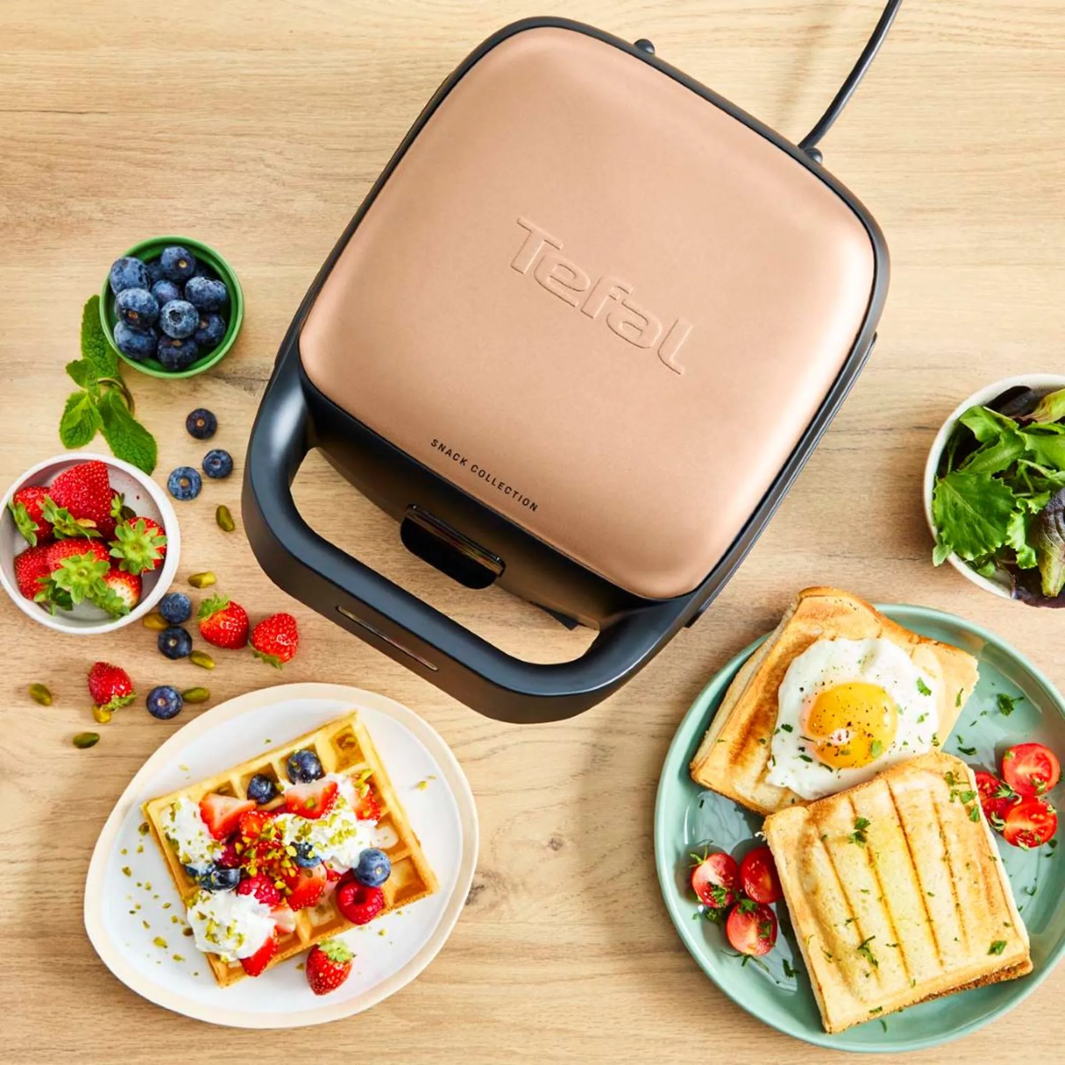 Tefal Gaufrier Snack Collection SW863JF0 image