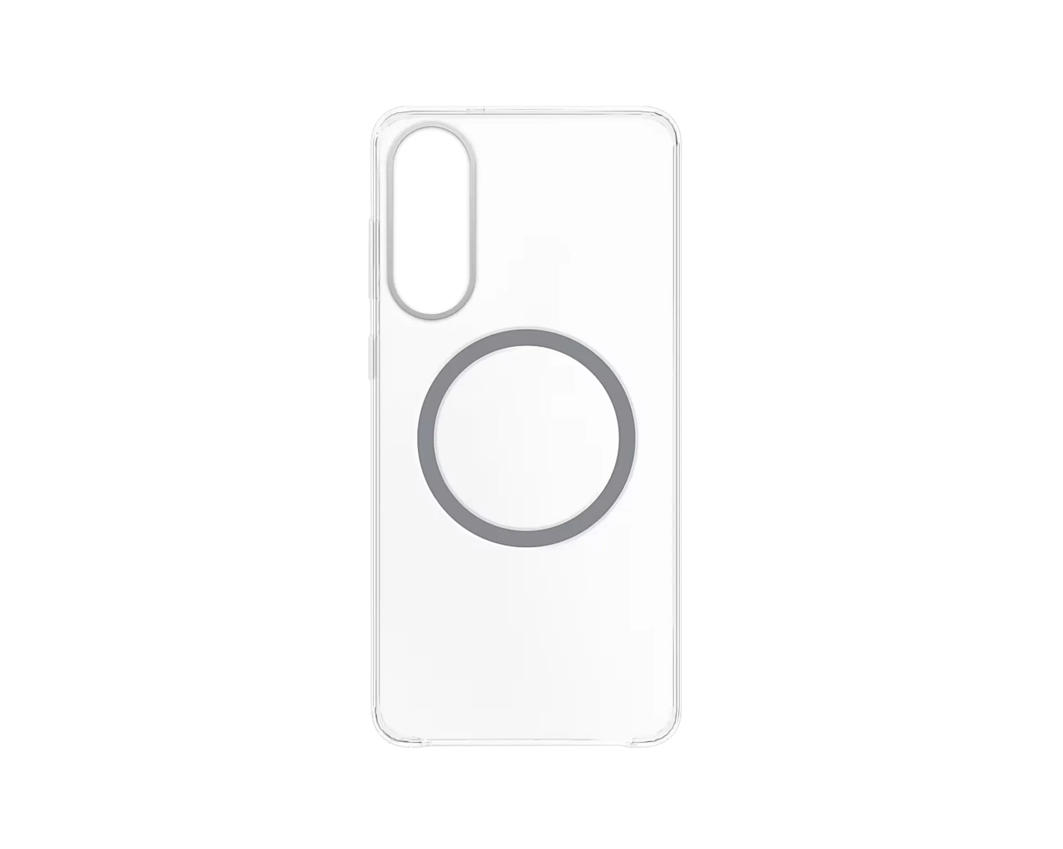 Clear magnet case pour Galaxy S25 Edge