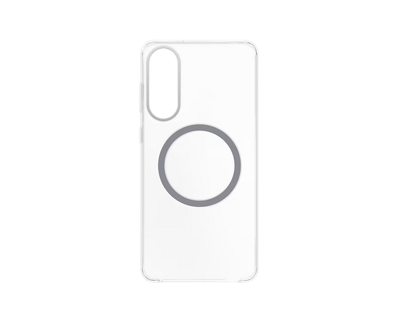 Clear magnet case pour Galaxy S25 Edge