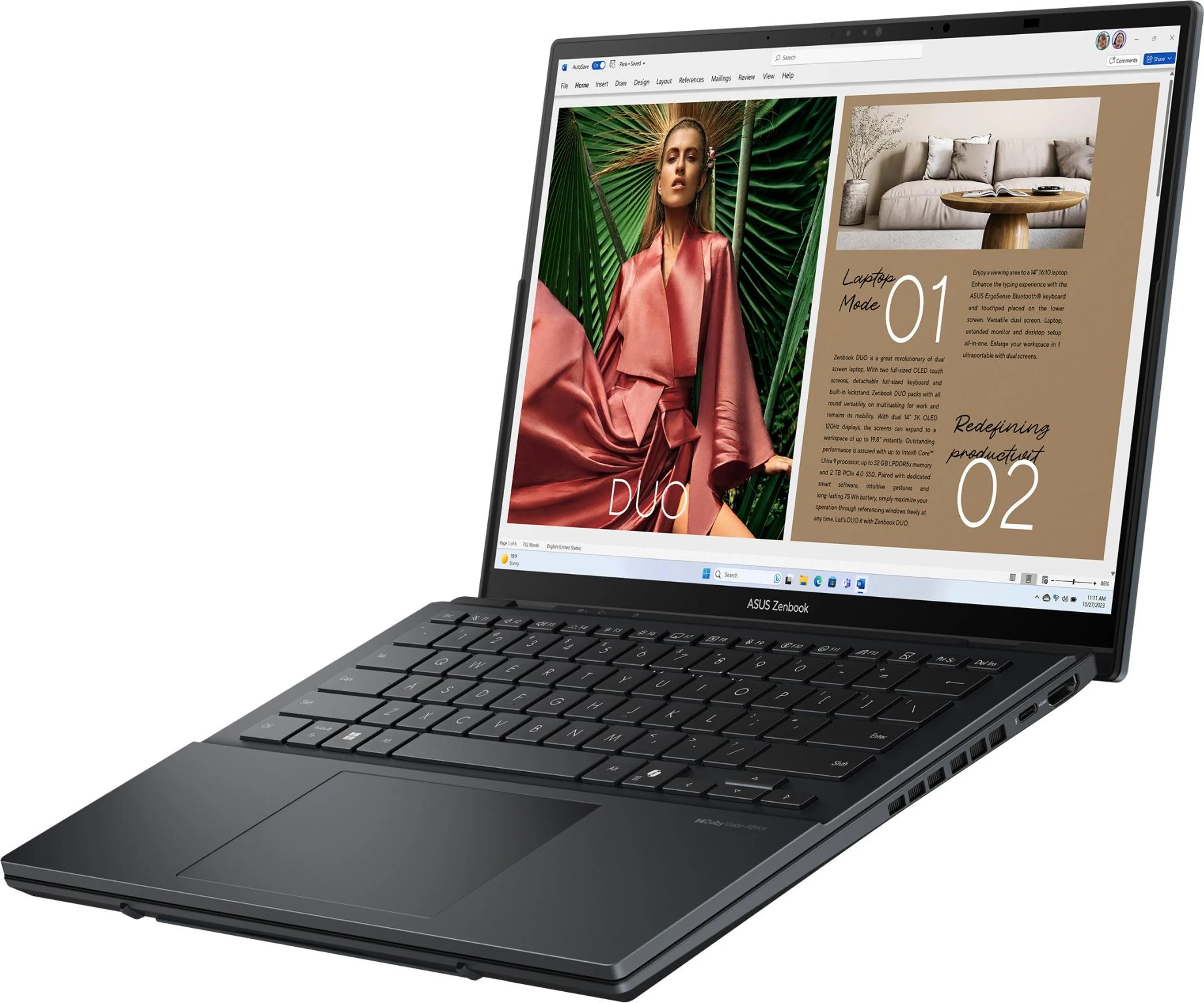 Asus Zenbook Duo UX8406CA-PZ032W image