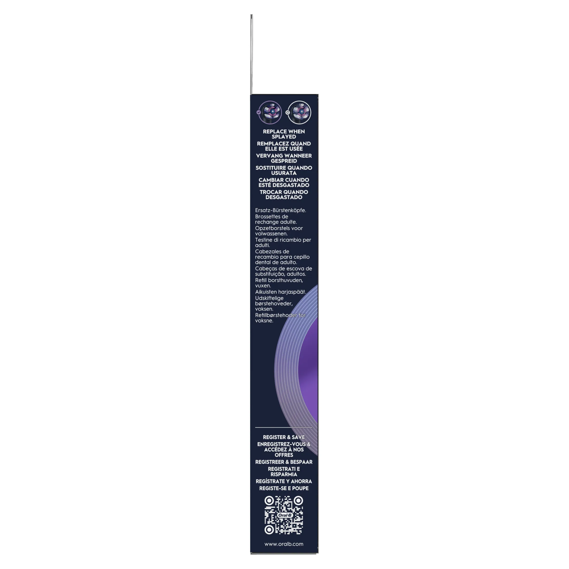 Oral-B Brossettes ORAL-B IO RADIANT noir 4CT image