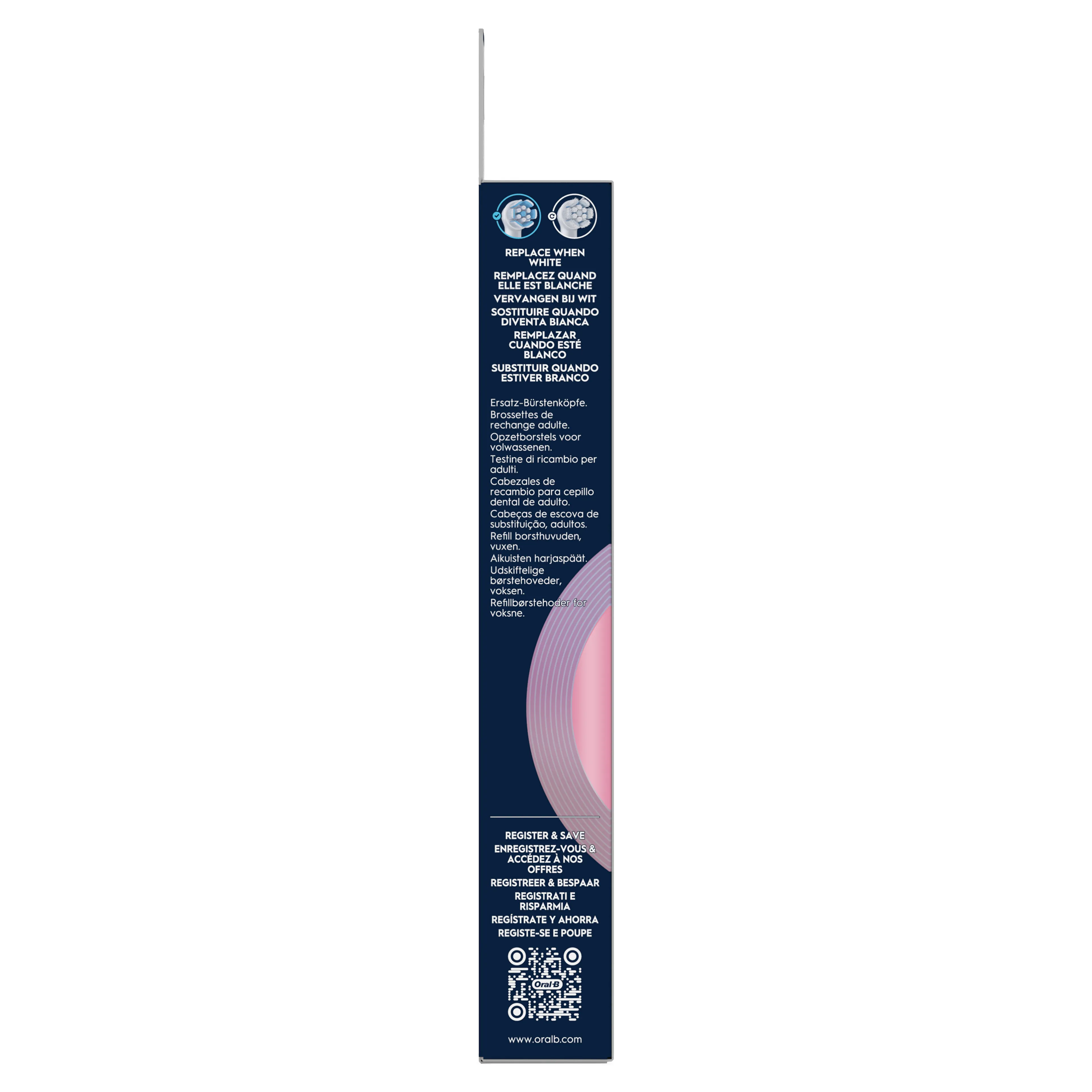 Oral-B Brossettes ORAL-B  IO GENTLE CARE blanc 4CT image