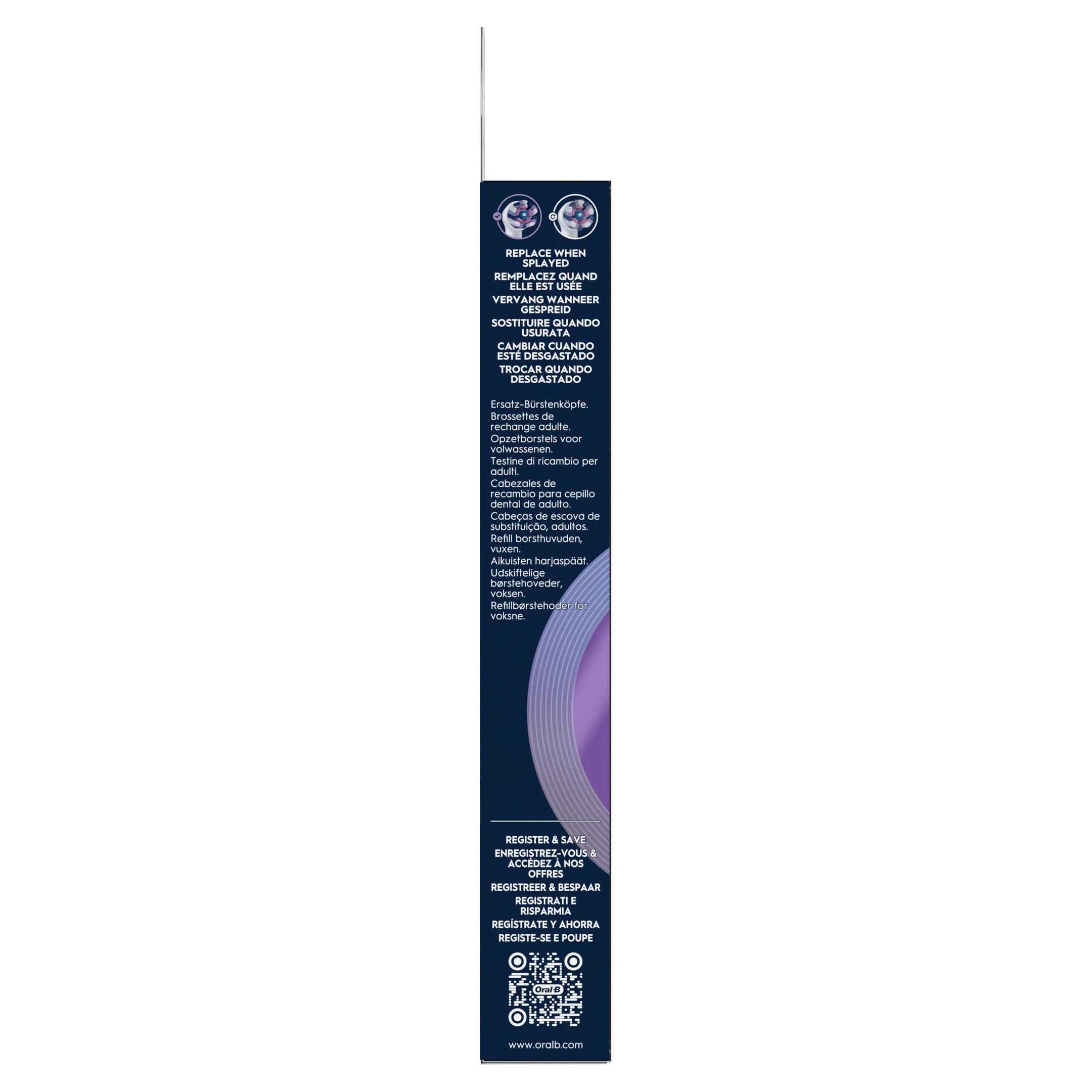 Oral-B Brossettes ORAL-B IO RADIANT blanc 2CT image