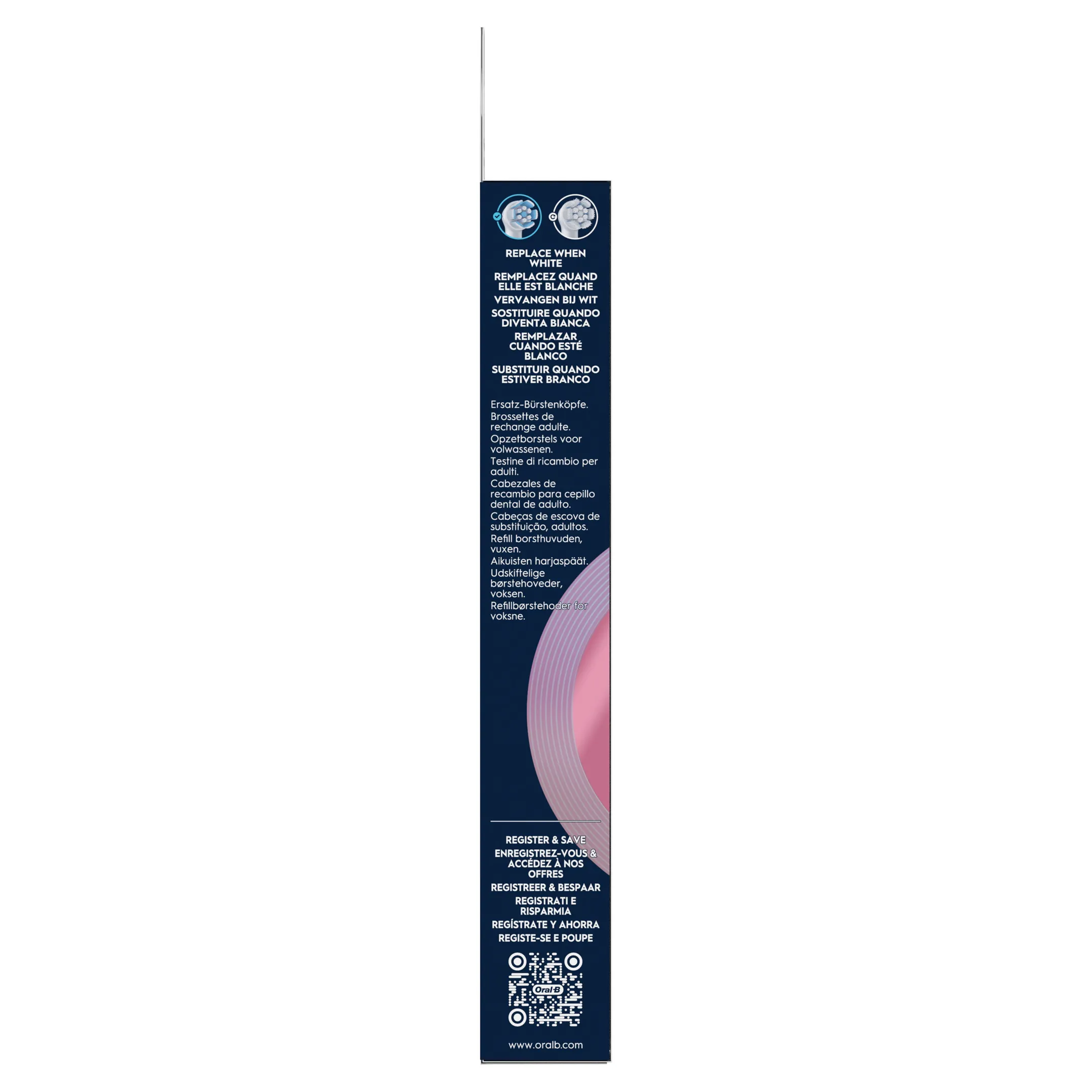 Opzetborstel ORAL-B IO Gentle clean wit - 2st