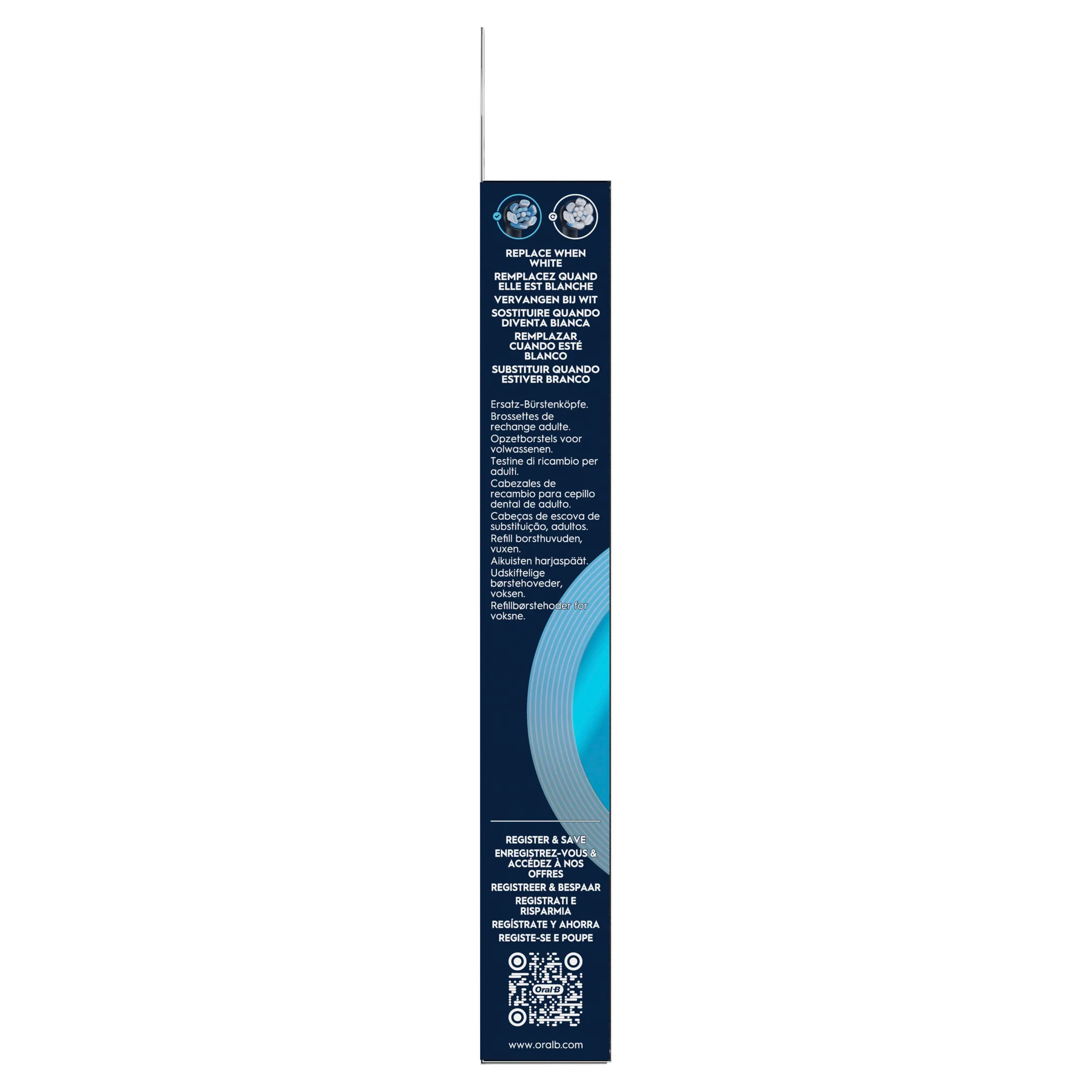 Oral-B Opzetborstel ORAL-B IO Ultimate clean zwart 2CT image