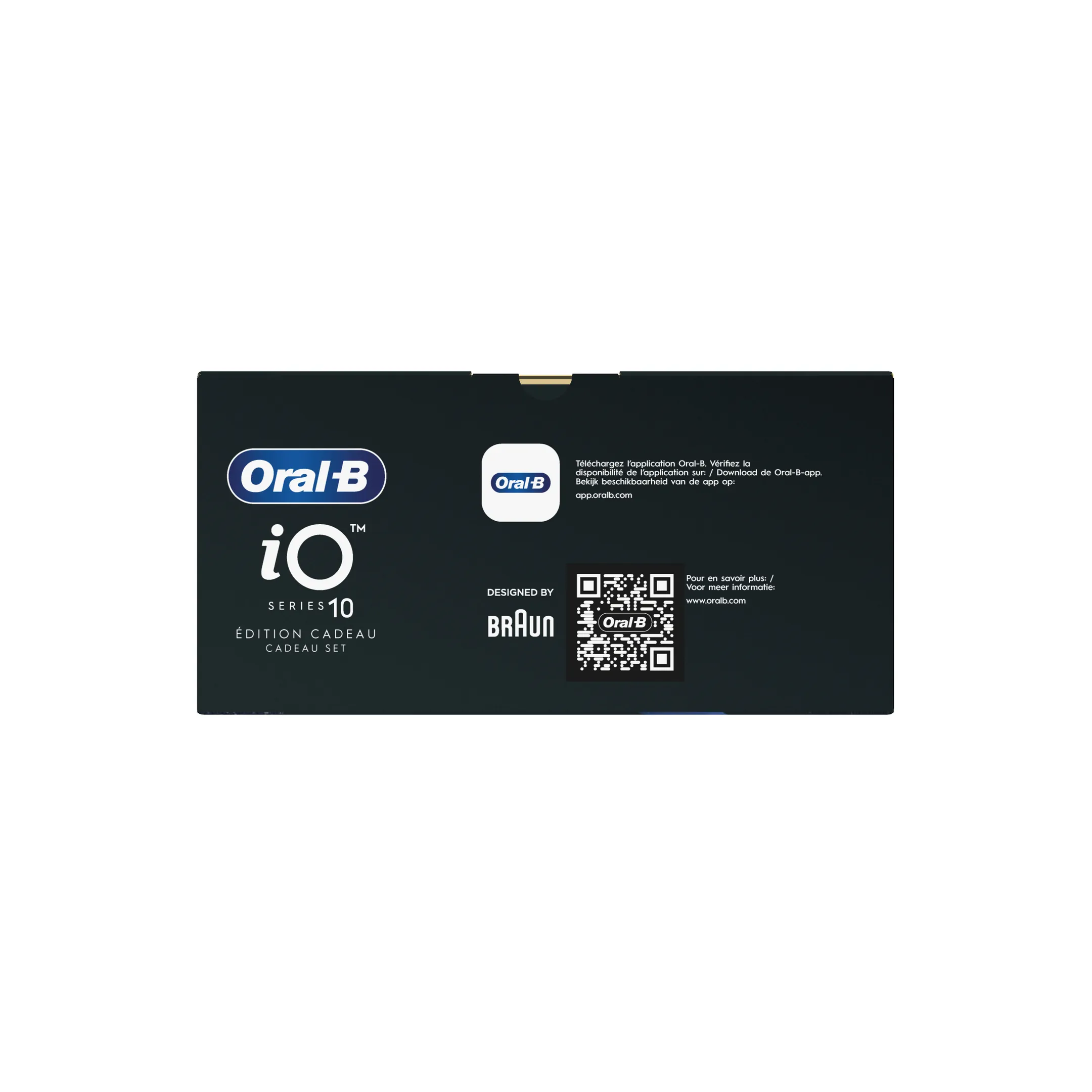 Oral-B Brosse à dents électrique iO10 blanc + Soft Pouch image