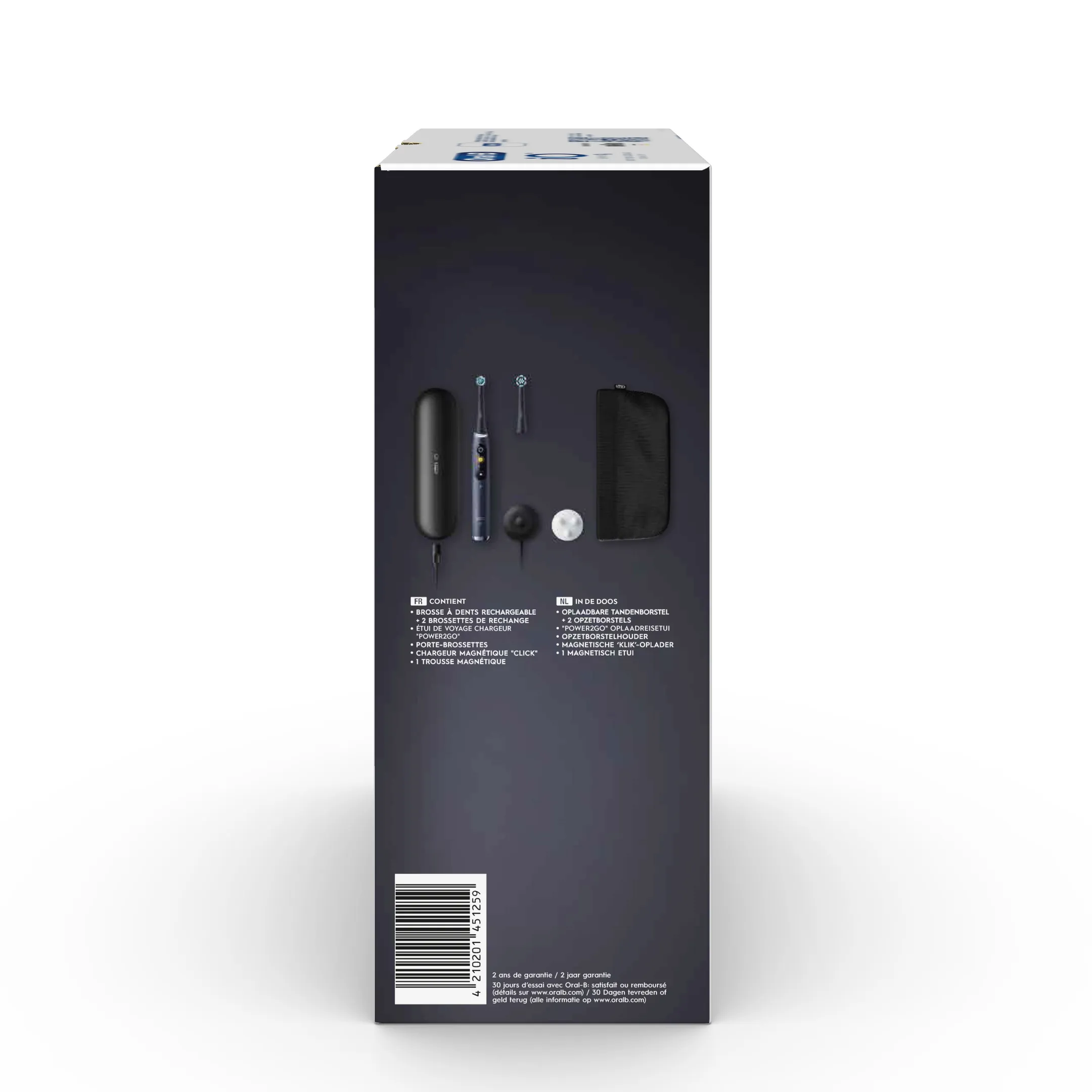 Oral-B Brosse à dents électrique iO9S noir onyx (+1brossette) + Soft Pouch image