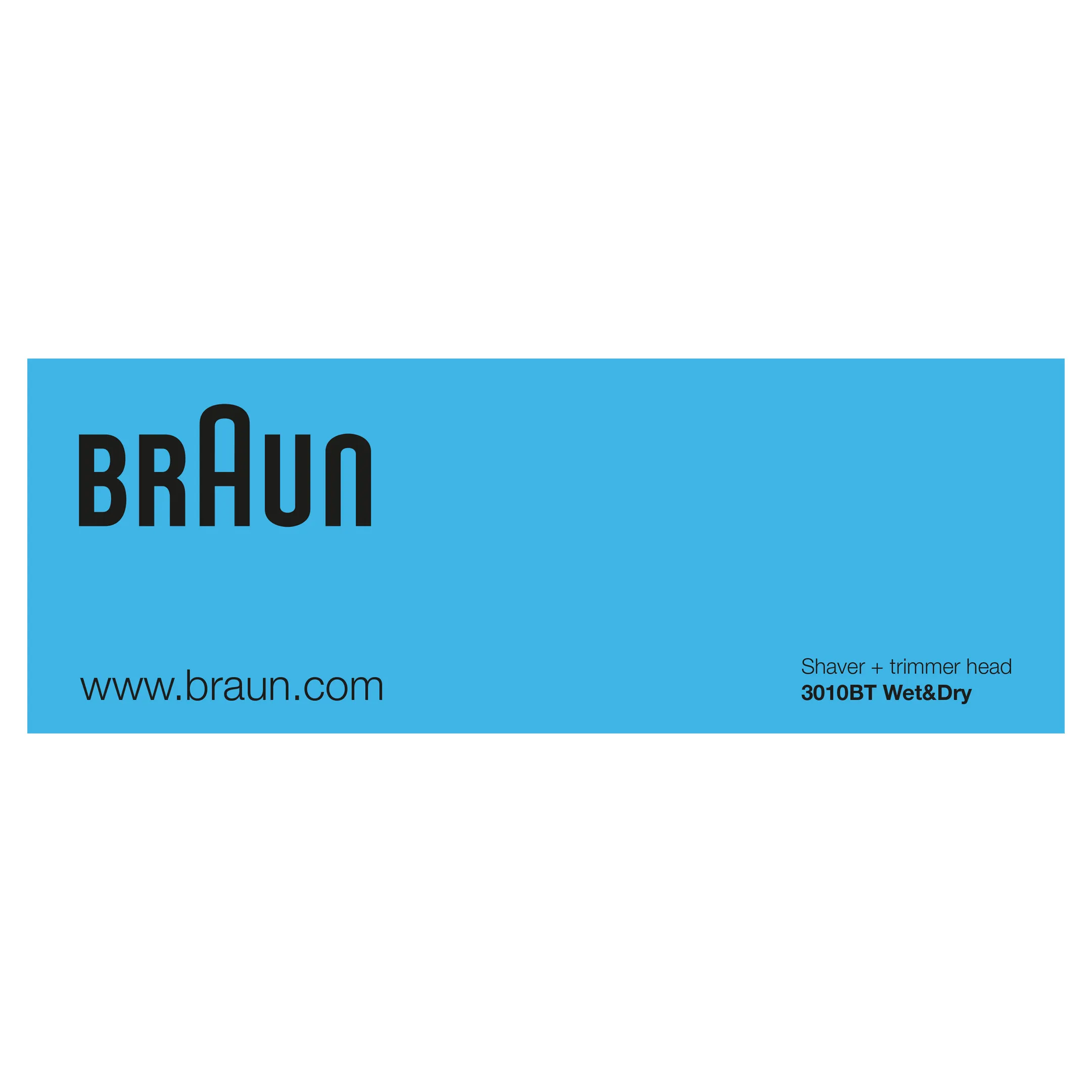Braun Scheerapparaat Series 3 Shave&Style 3010BT image