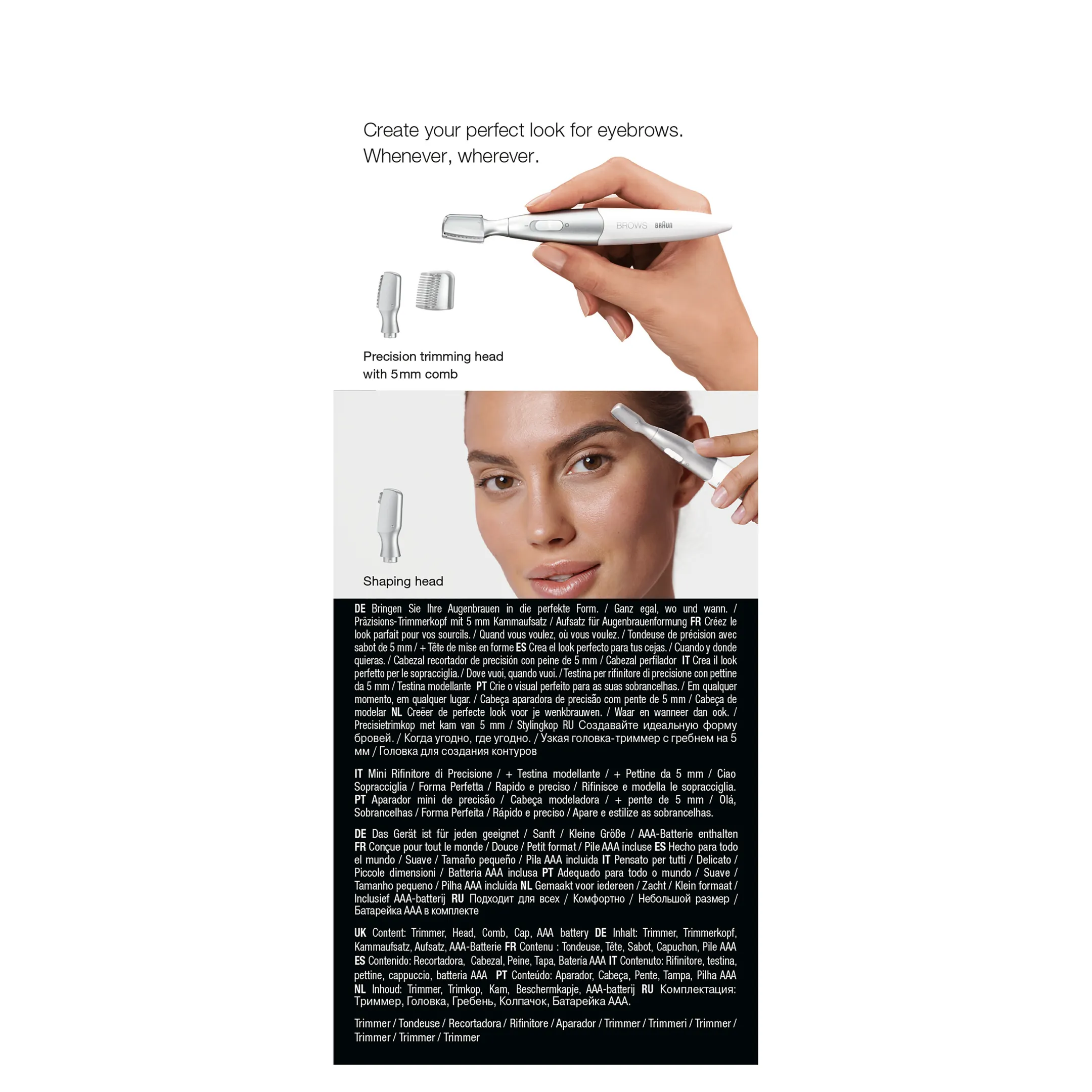 Braun Mini-precisietrimmer FG1106 image