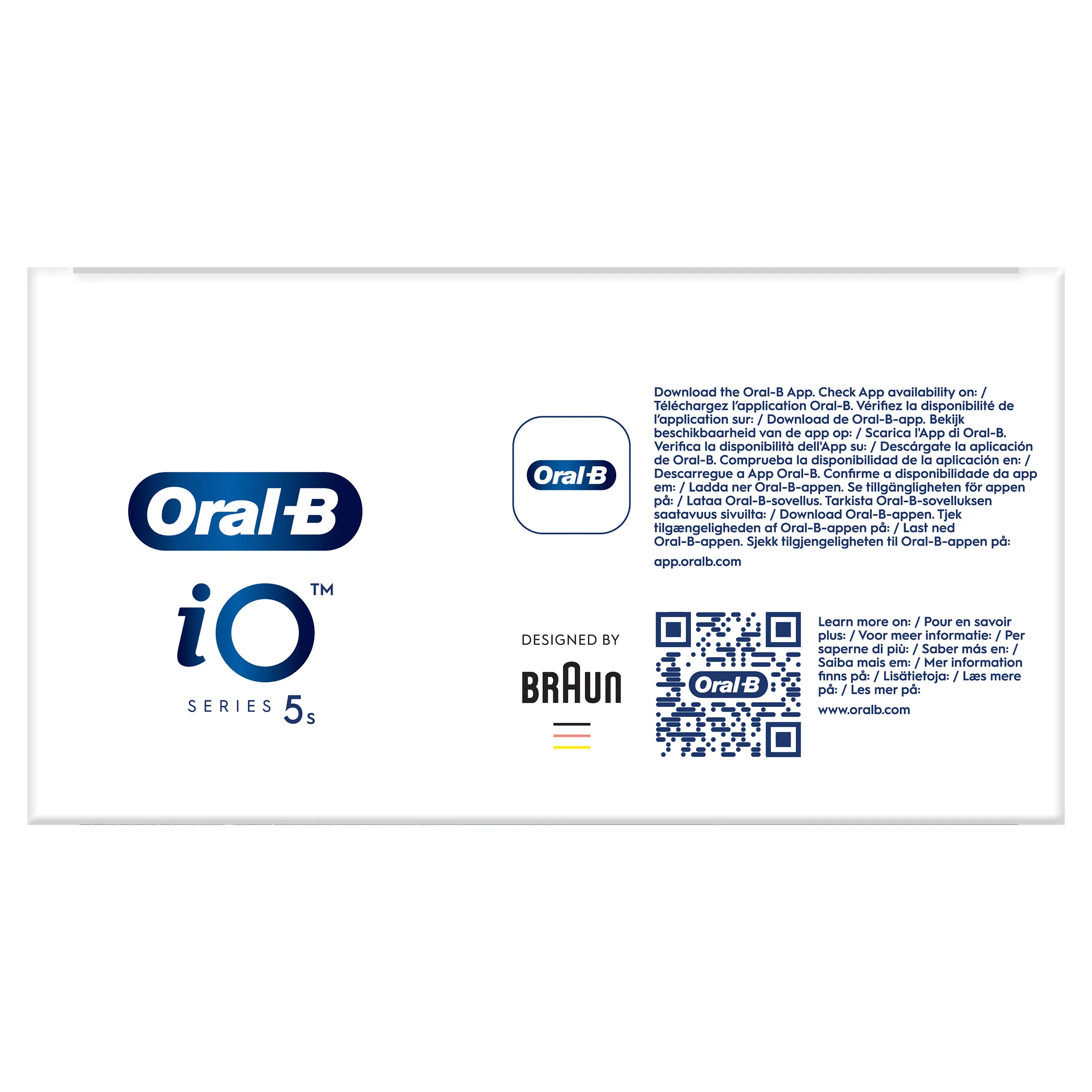Oral-B Brosse à dents électrique IO5S WHITE image