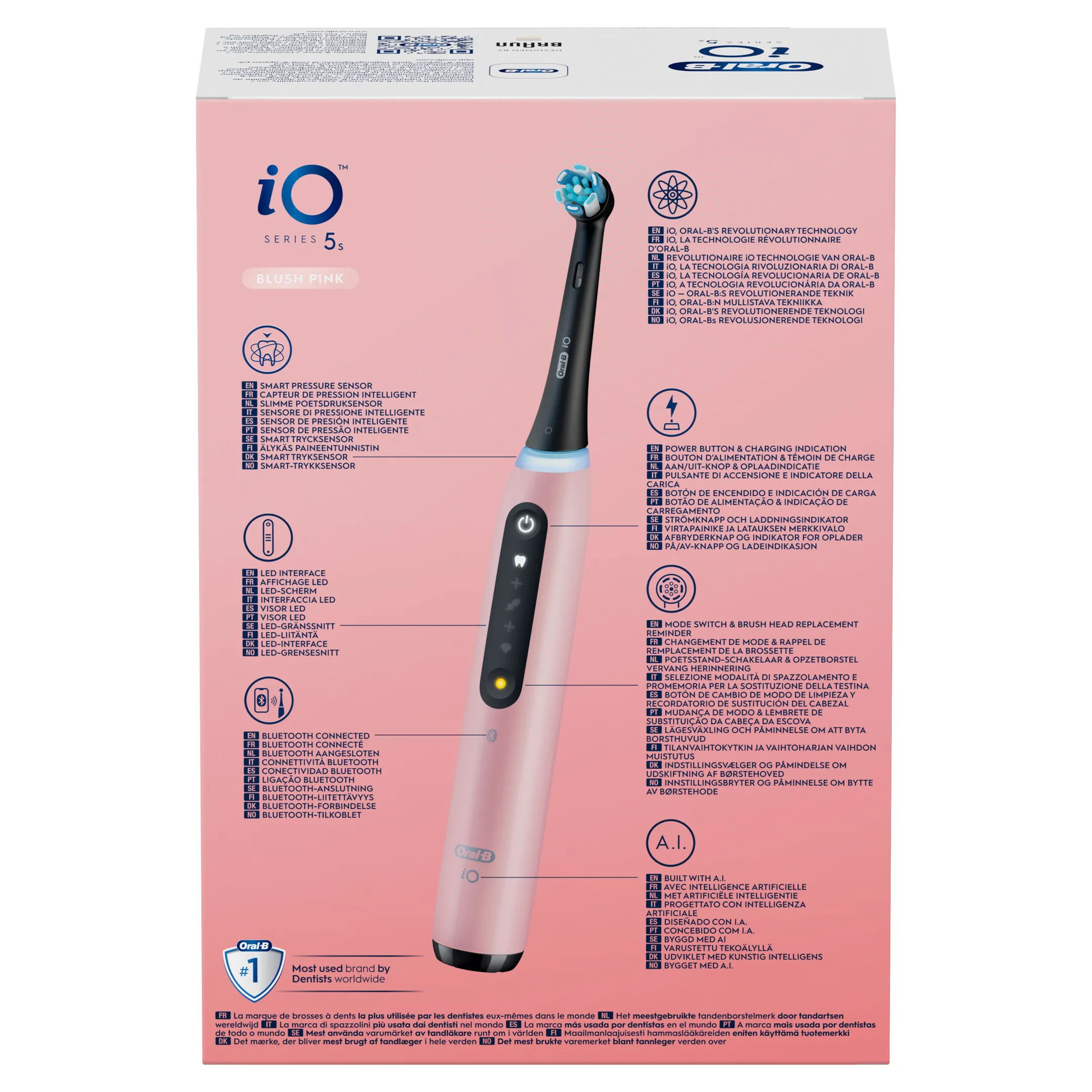 Oral-B Elektrische tandenborstel IO5S BLUSH PINK image