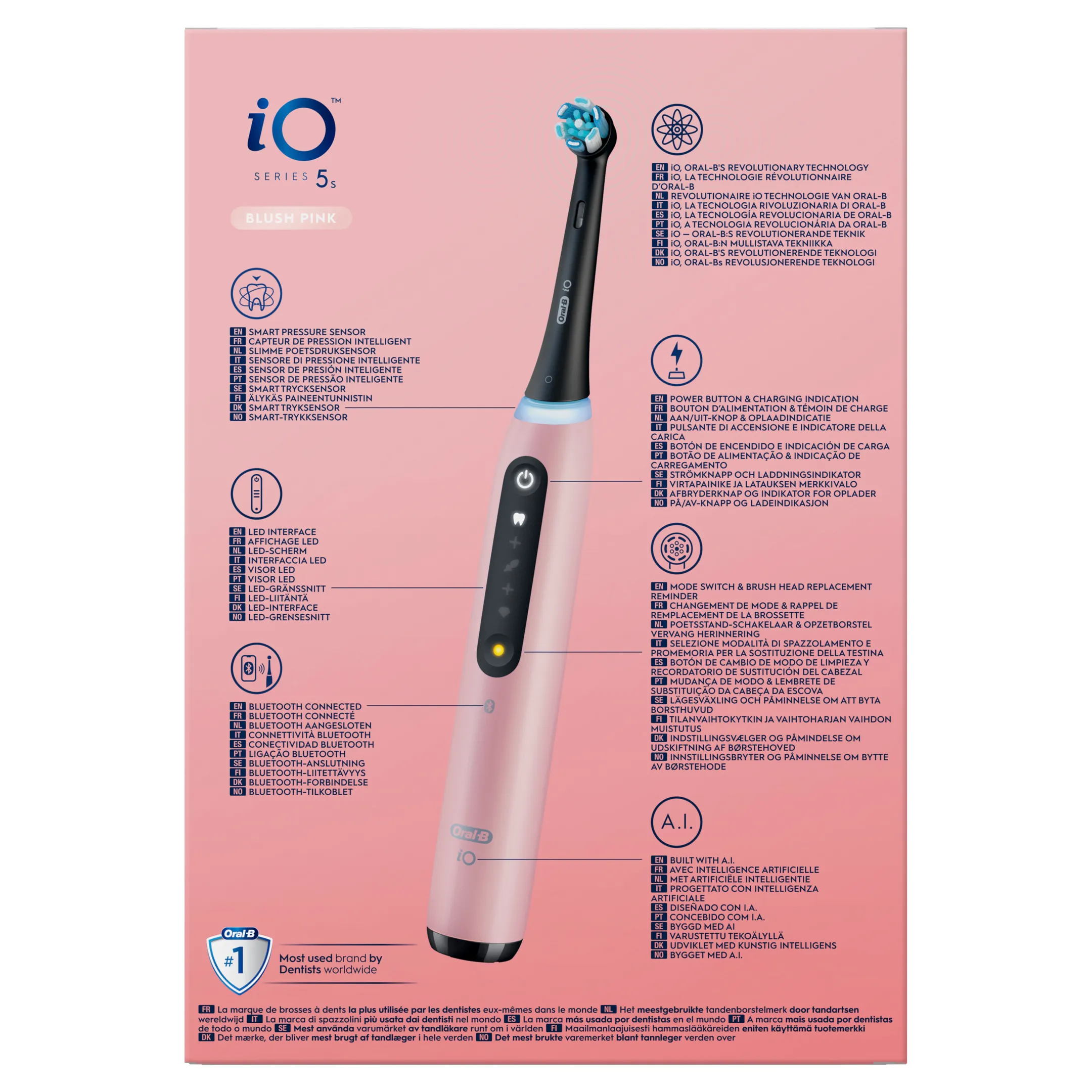 Oral-B Elektrische tandenborstel IO5S BLUSH PINK image