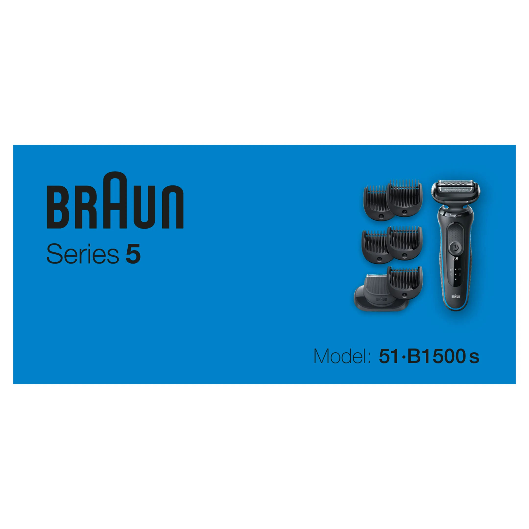 Braun Rasoir Wet & Dry Series 5 50-B1500s image