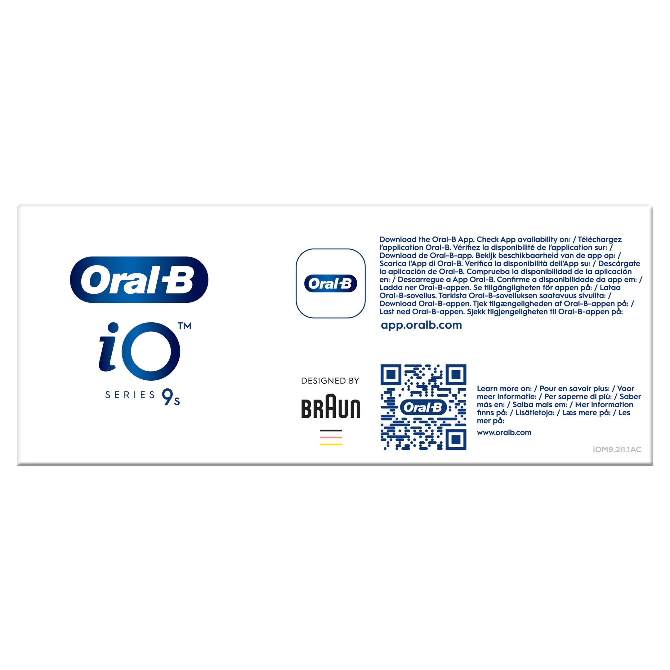 Oral-B Brosse à dents électrique IO9S Rose Quartz (+1 Refill) image