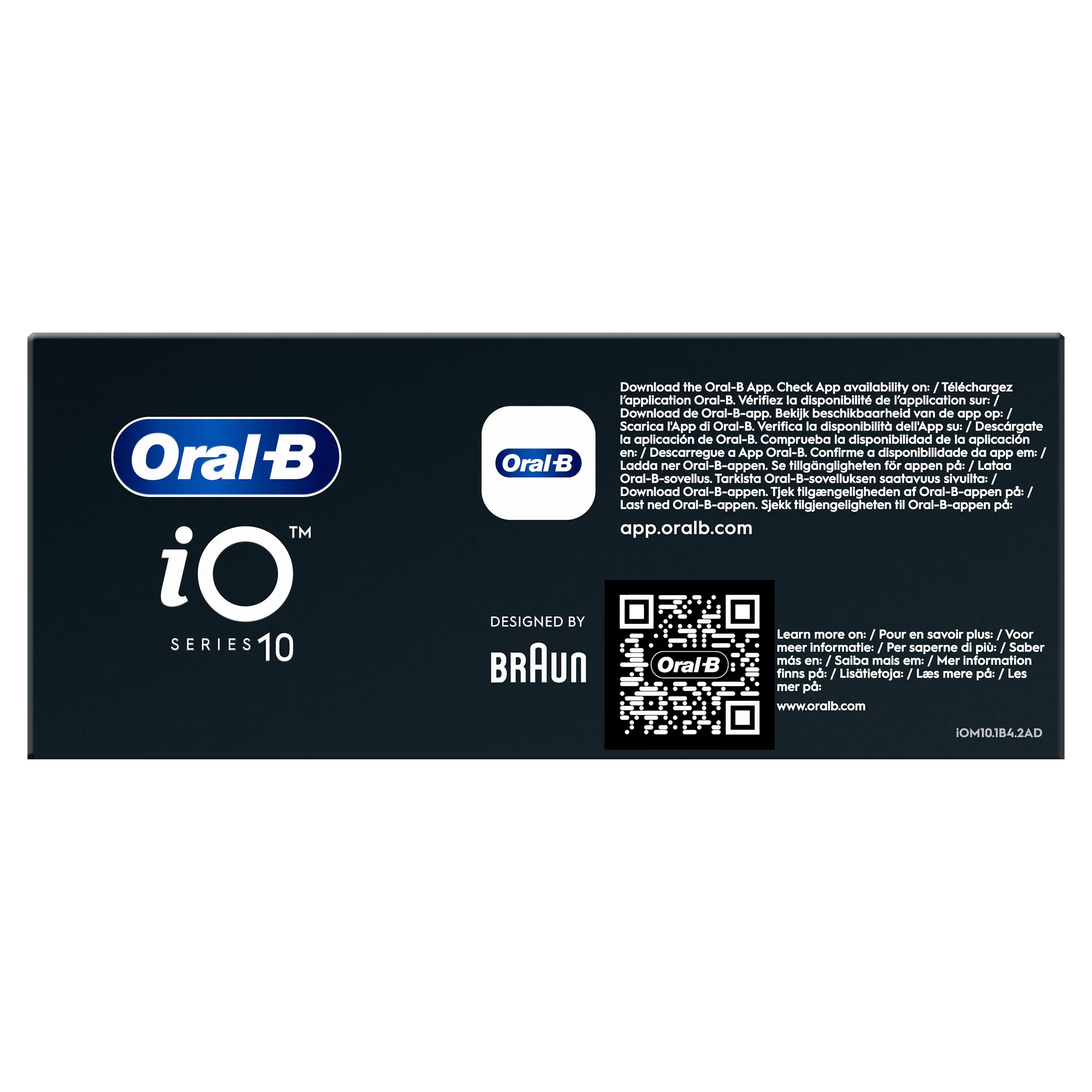 Oral-B Brosse à dents électrique IO10 Noir image