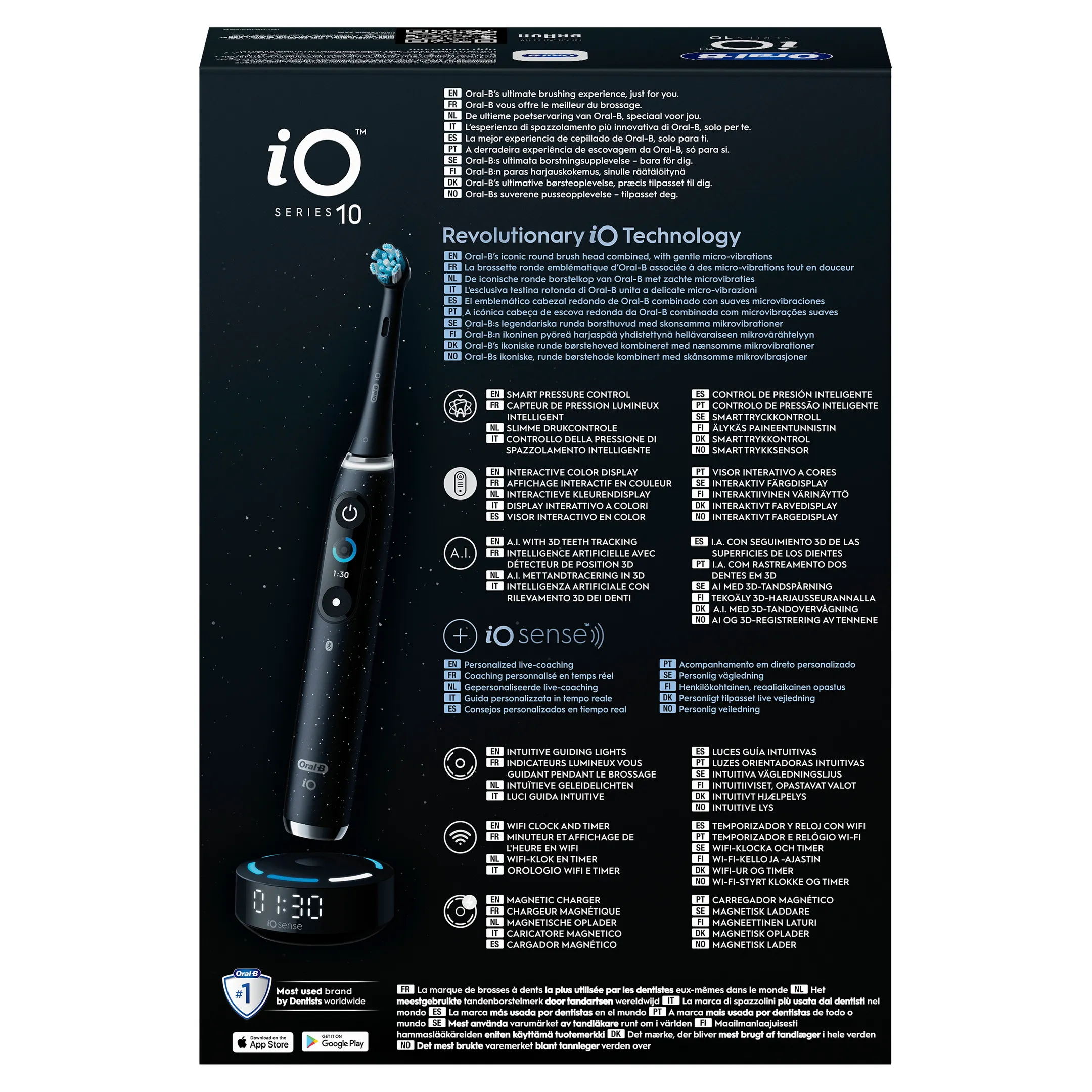 Oral-B Brosse à dents électrique IO10 Noir image