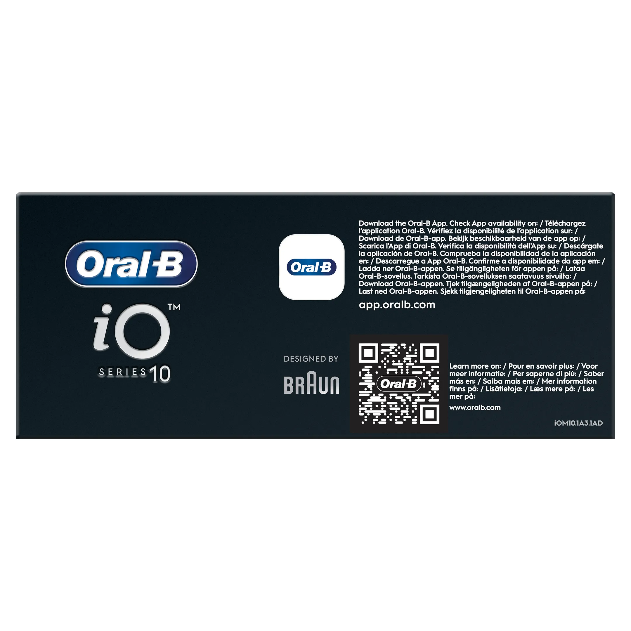 Brosse à dents électrique IO10 Blanc